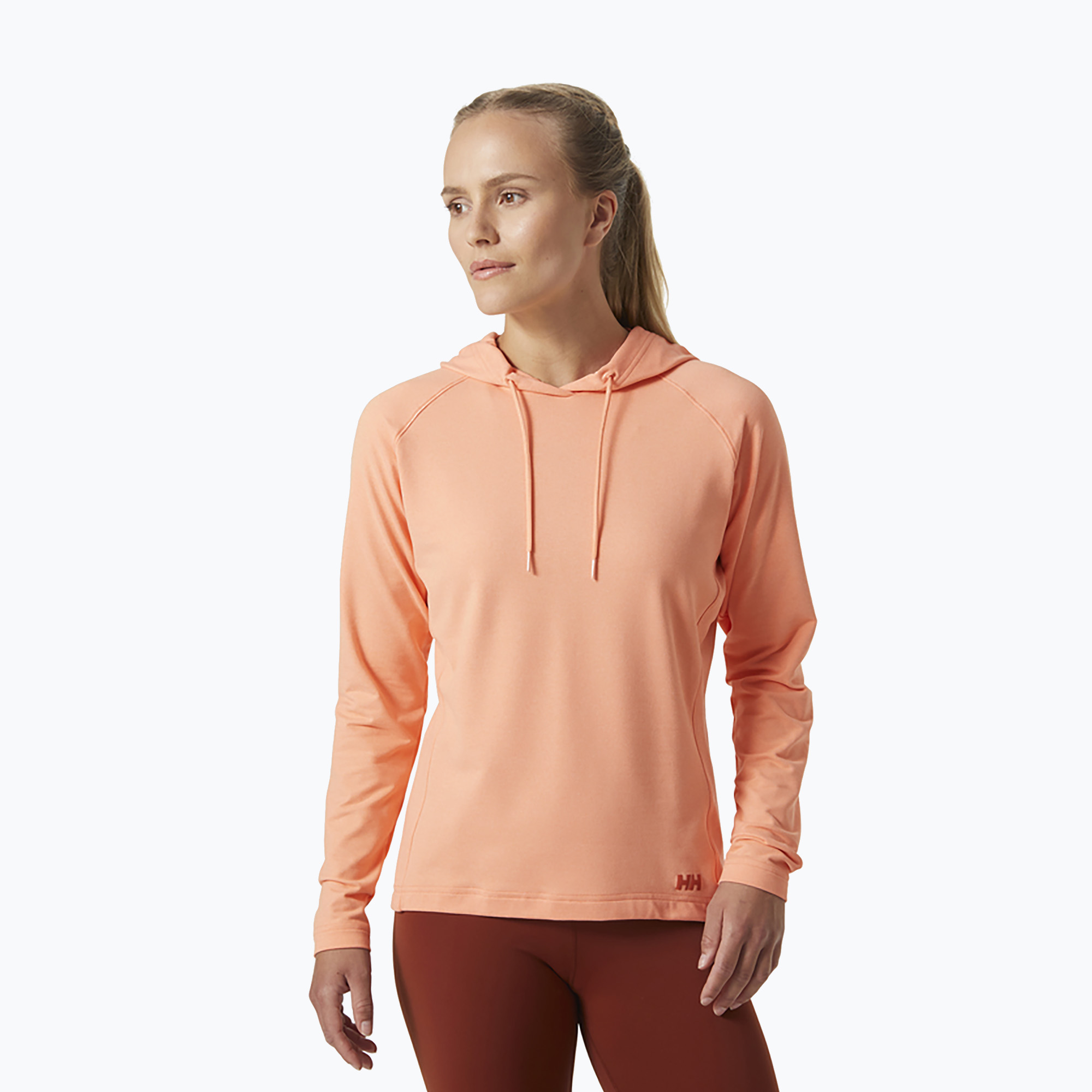 Helly Hansen women's trekking sweatshirt Verglas Light Hoodie orange 62964_058 (M)