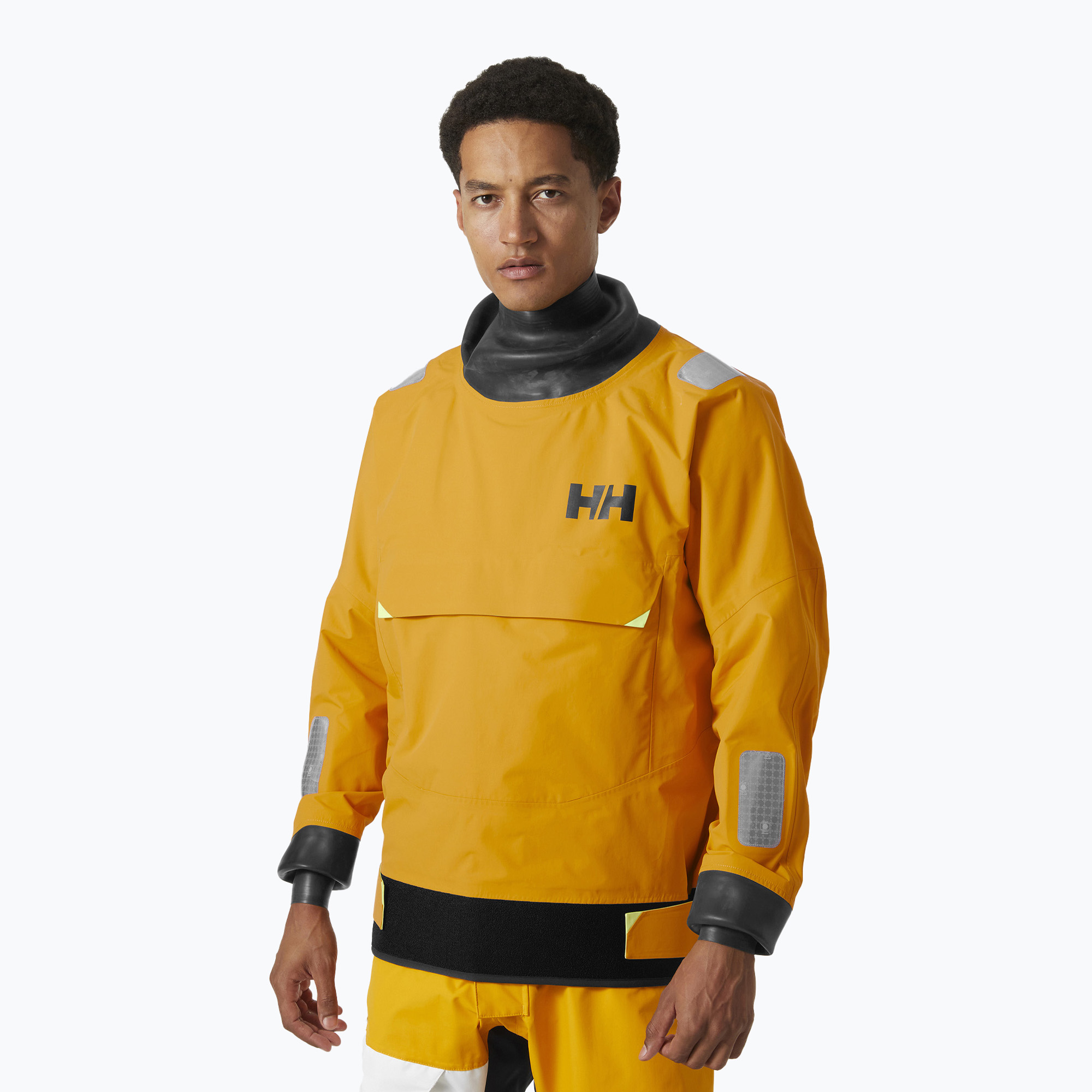 Helly Hansen men's sailing jacket Aegir Race Light Smock 2.0 cloudberry (XL)