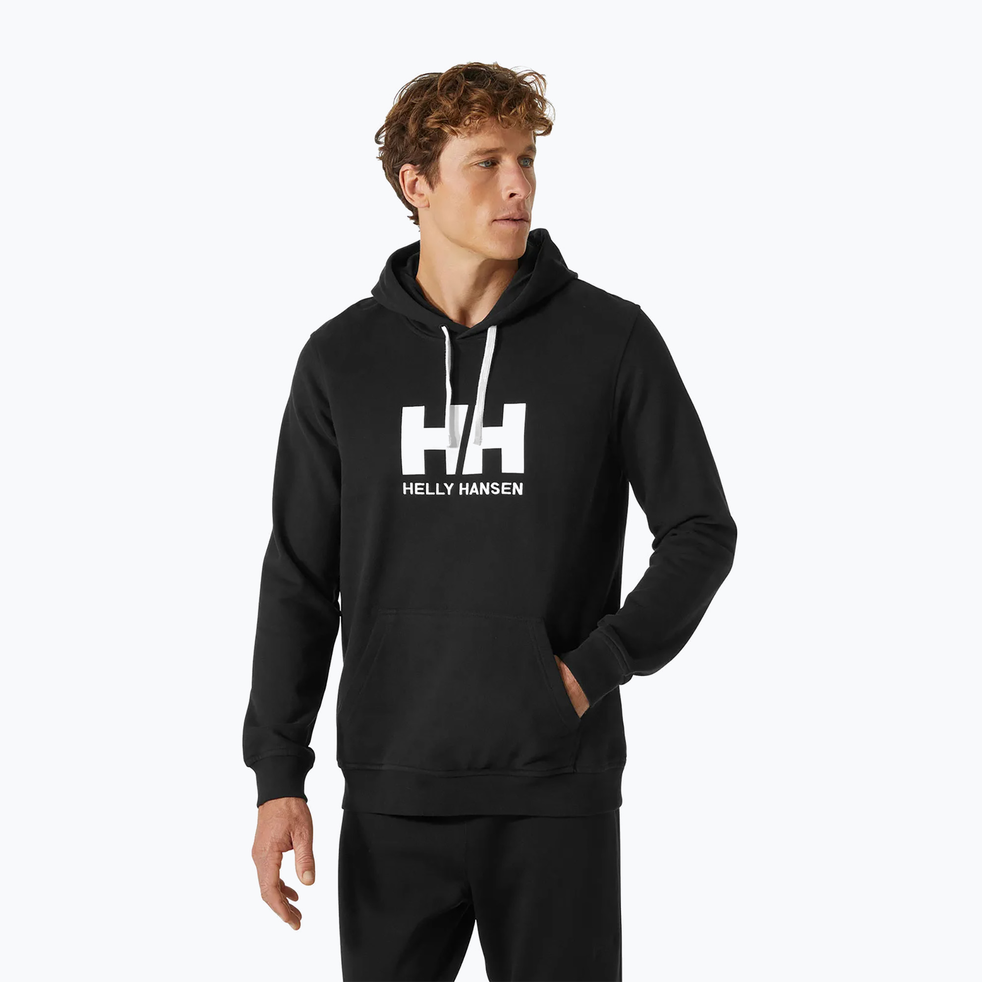 Men's Helly Hansen HH Logo Hoodie black (XXL)