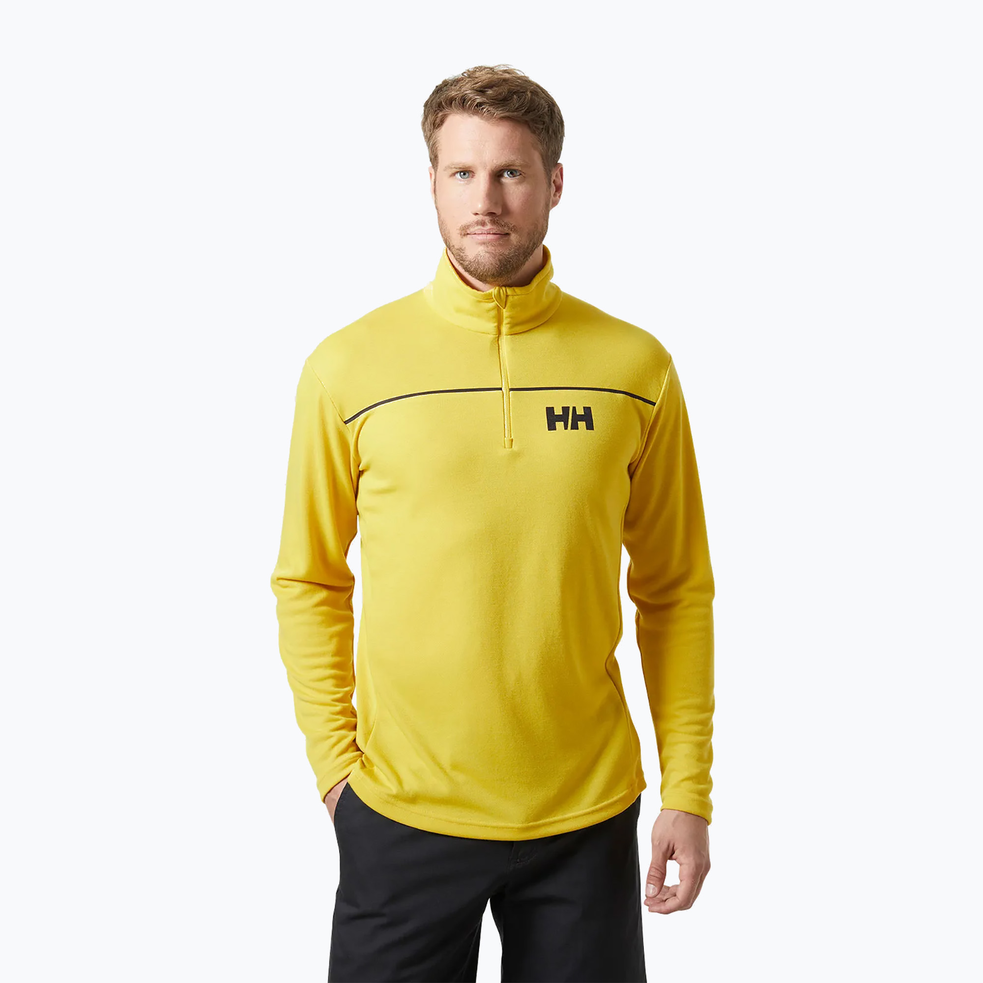 Men's sailing sweatshirt Helly Hansen Hp 1/2 Zip Pullover gold rush (M)