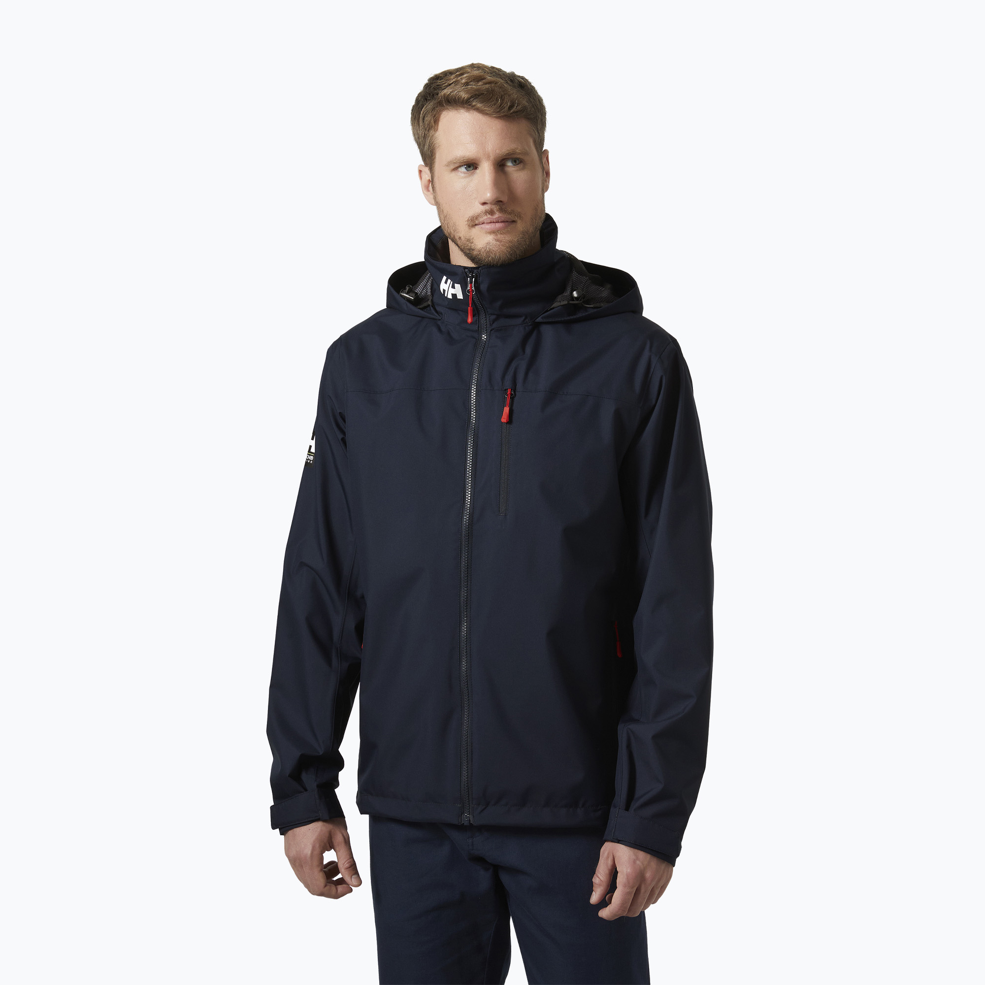Men's sailing jacket Helly Hansen Crew Hooded 2.0 navy (3XL)