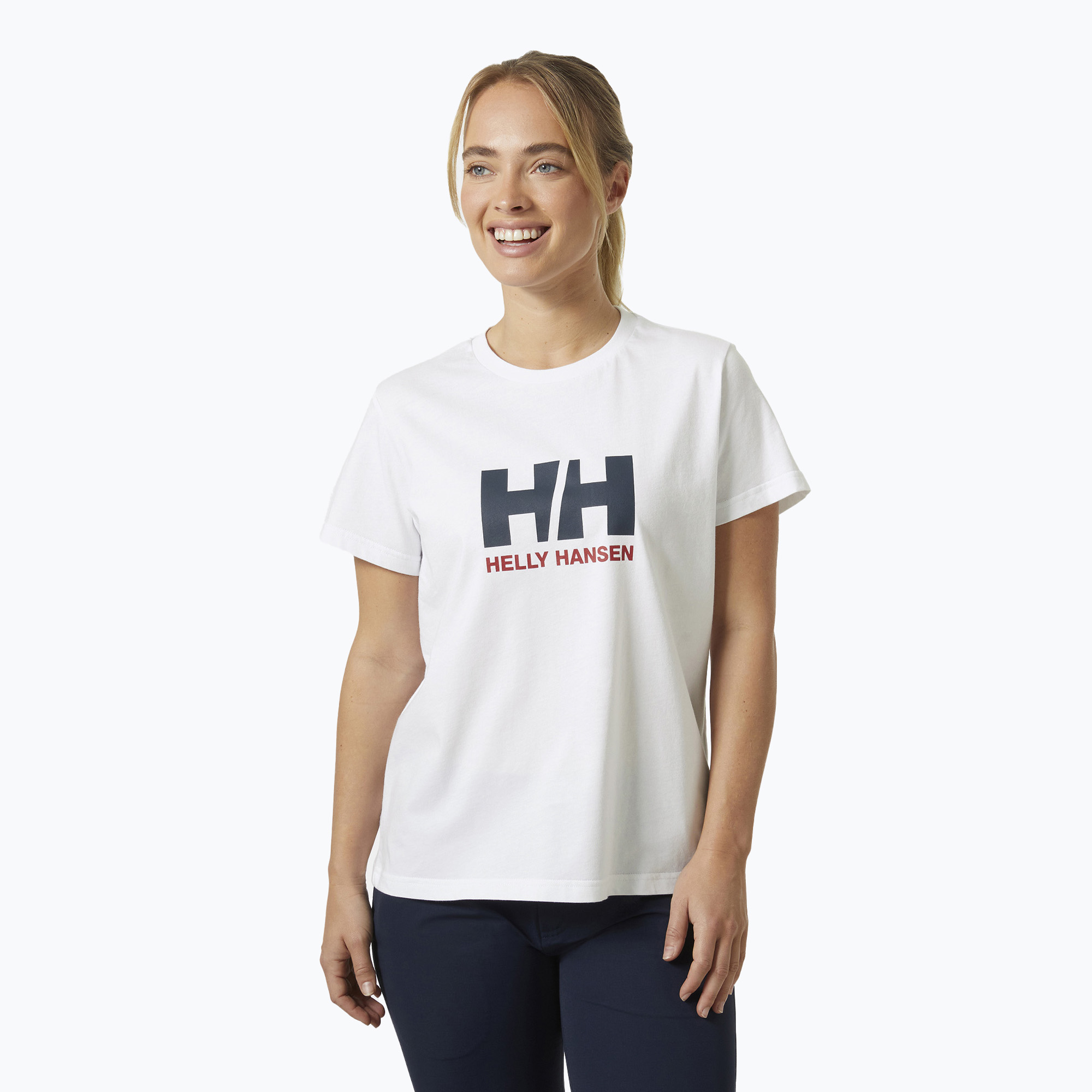 Helly Hansen women's T-shirt Logo 2.0 white (L)
