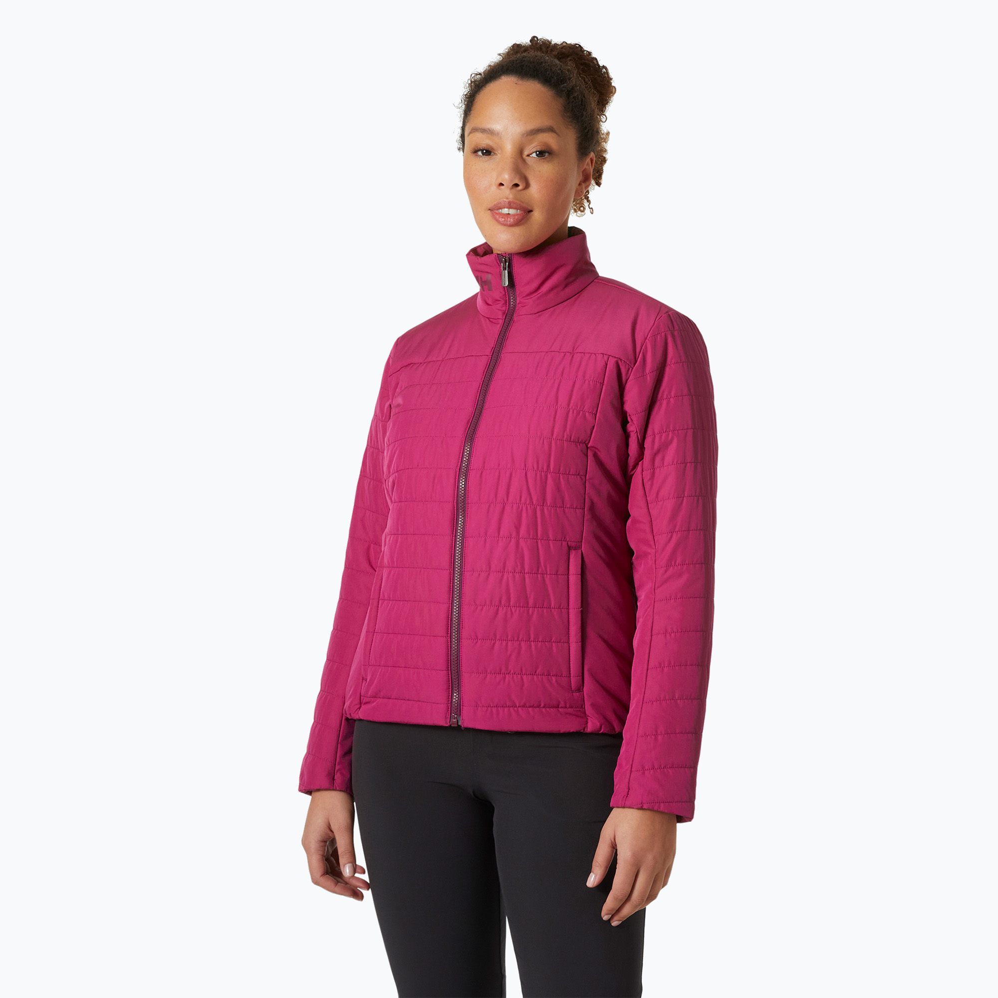 Women's sailing jacket Helly Hansen Crew Insulator 2.0 magenta 2.0 (S)