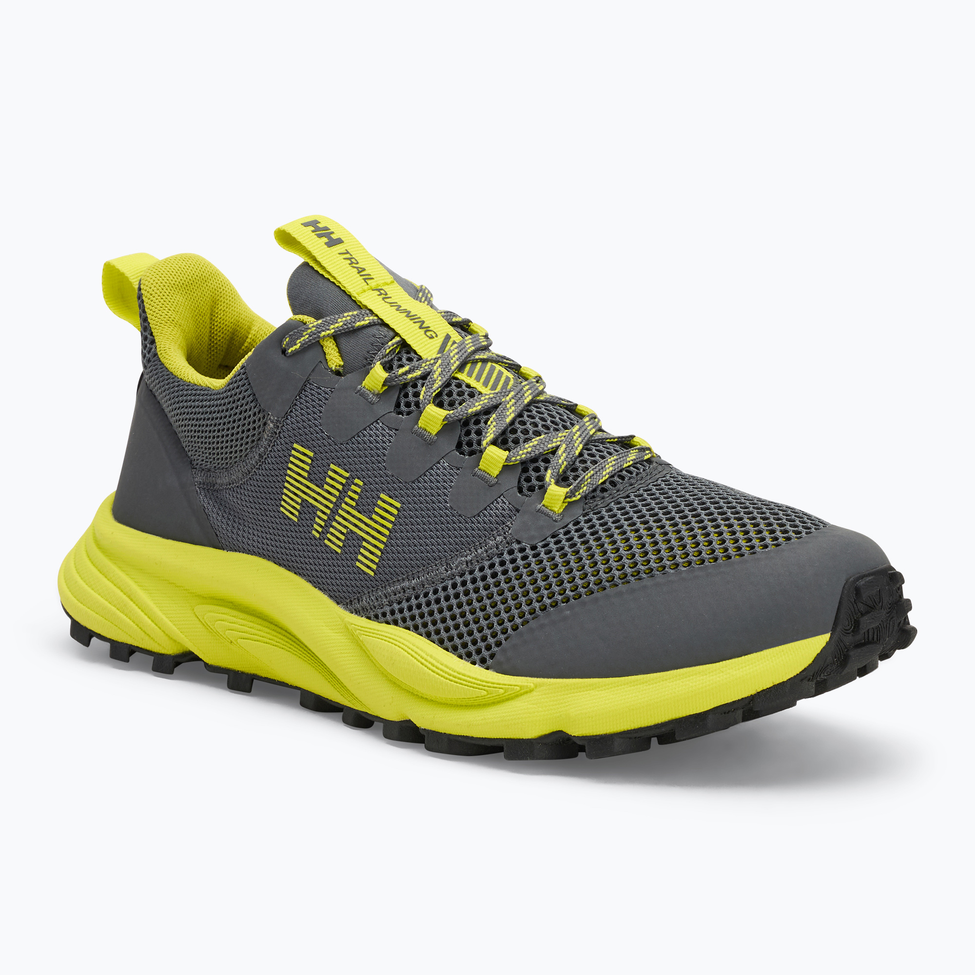 Men's running shoes Helly Hansen Featherswift 2 Tr charcoal/sweet lime (43 EU)