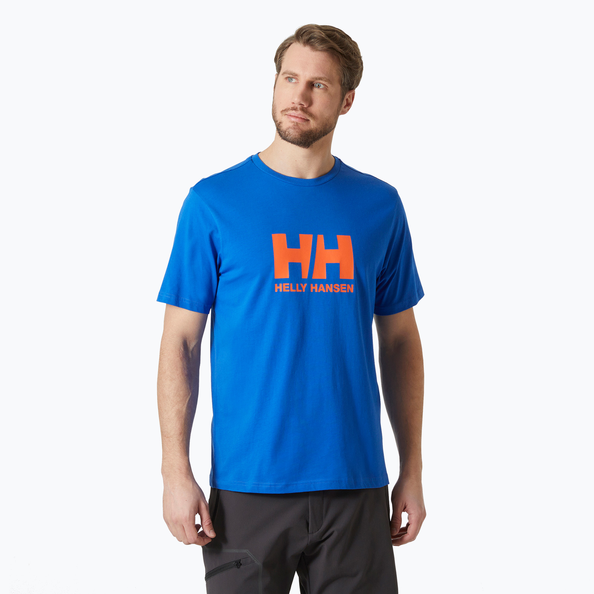 Helly Hansen men's T-shirt Logo 2.0 cobalt 2.0 (S)