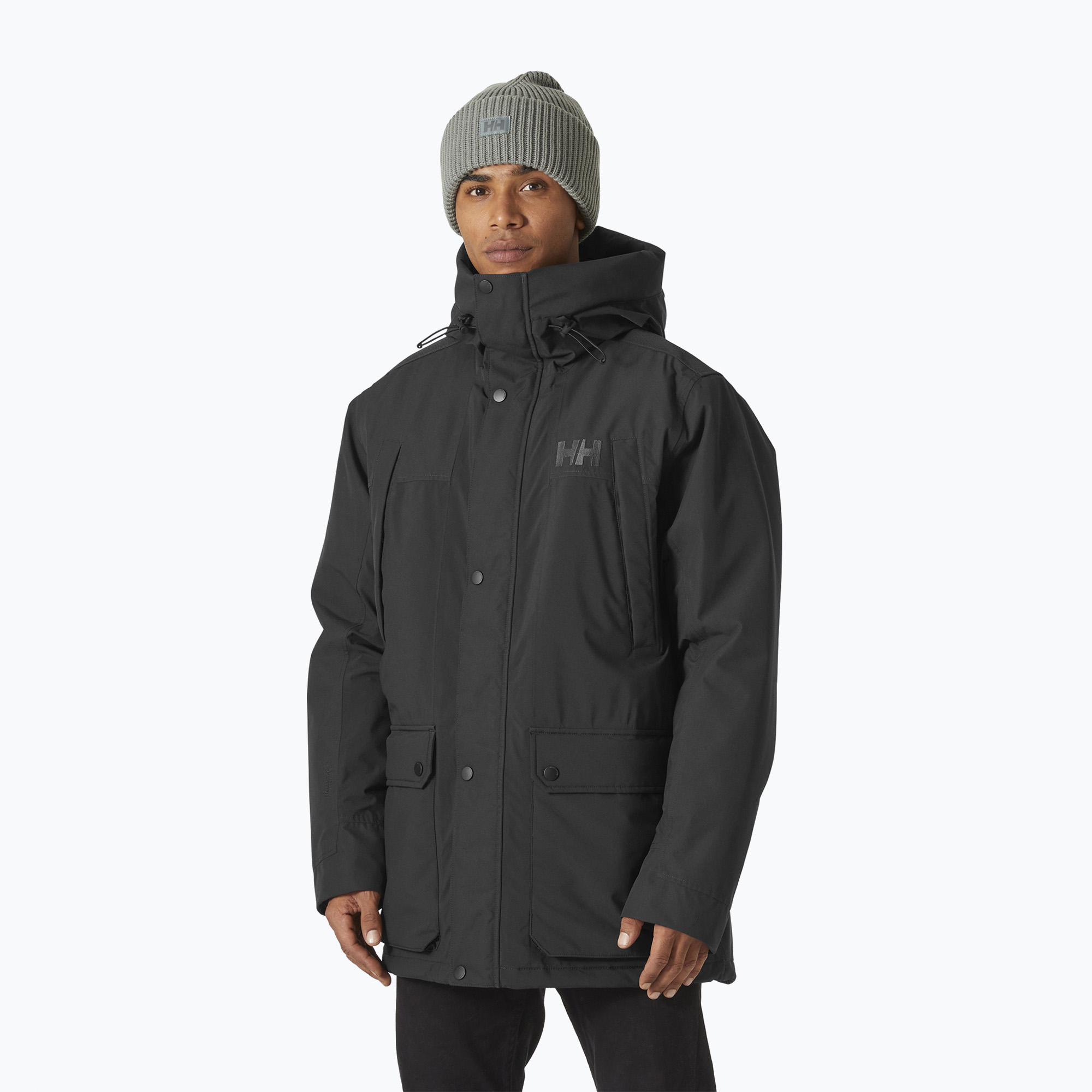Men's winter jacket Helly Hansen Escape Parka black (L)