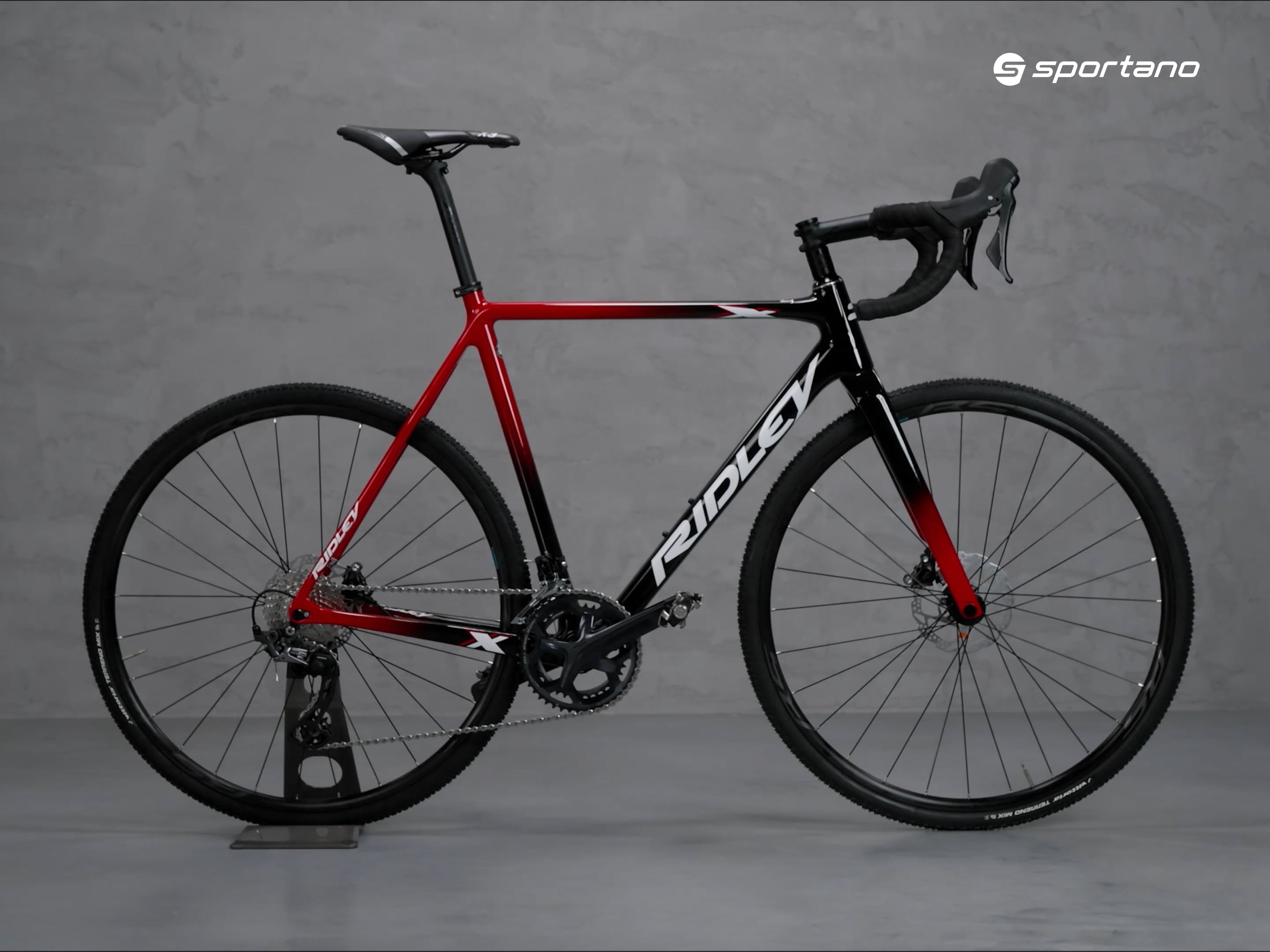 Ridley X-Night Disc GRX600 cross-country bike 2x XNI08As black/red SBIXNIRIDE26