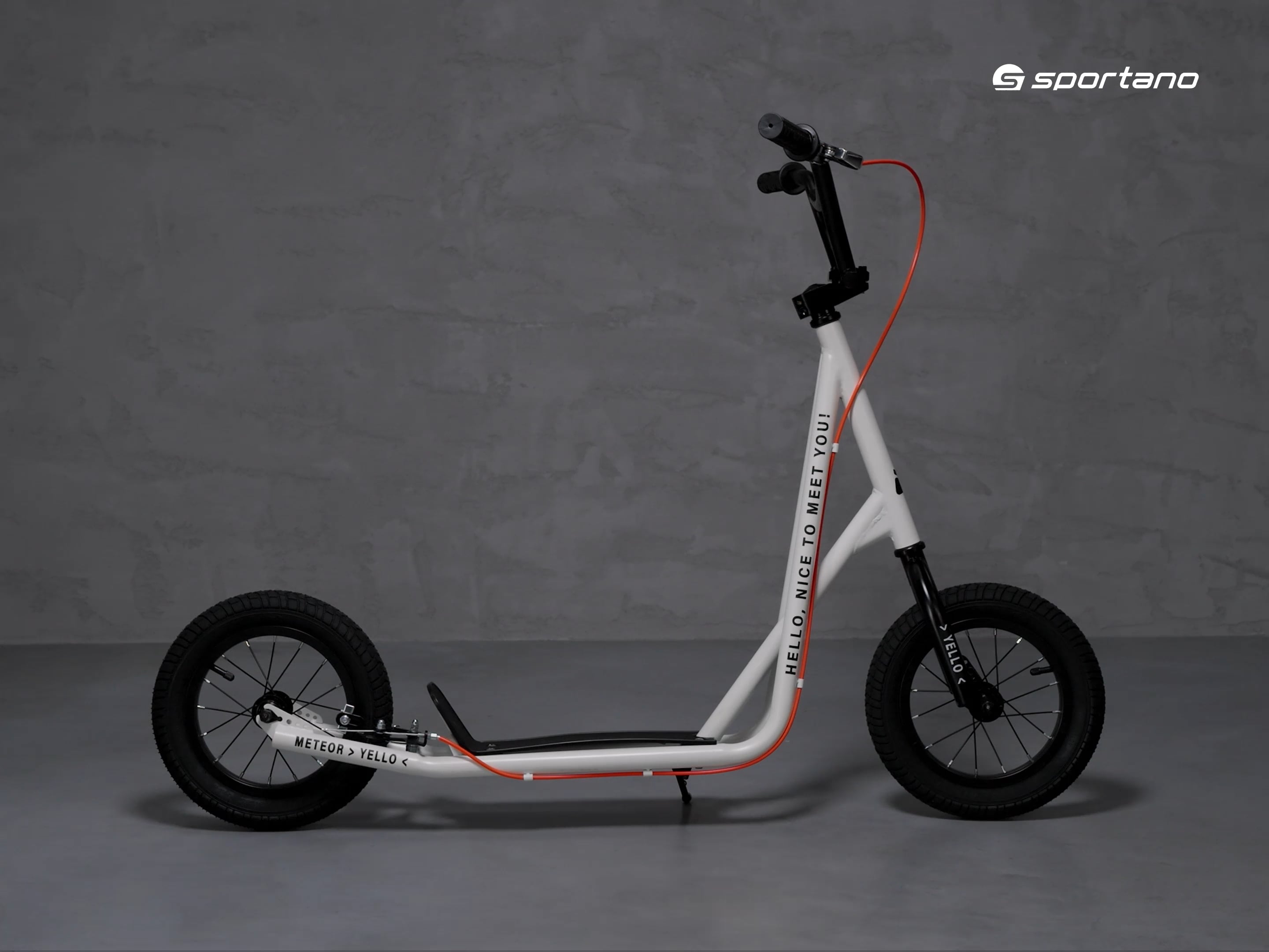 Meteor Yello scooter white 22580
