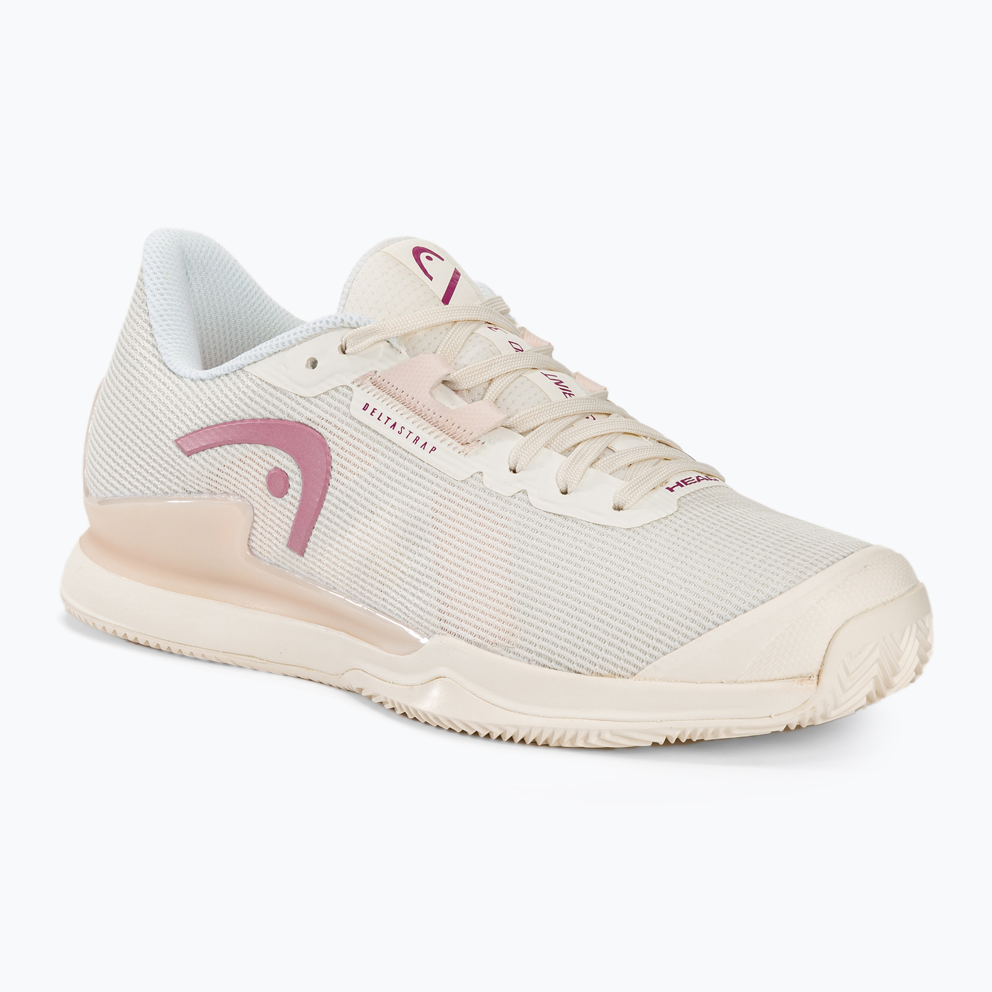 Women's tennis shoes HEAD Sprint Pro 3.5 Clay chalk white/purple (38.5 EU)
