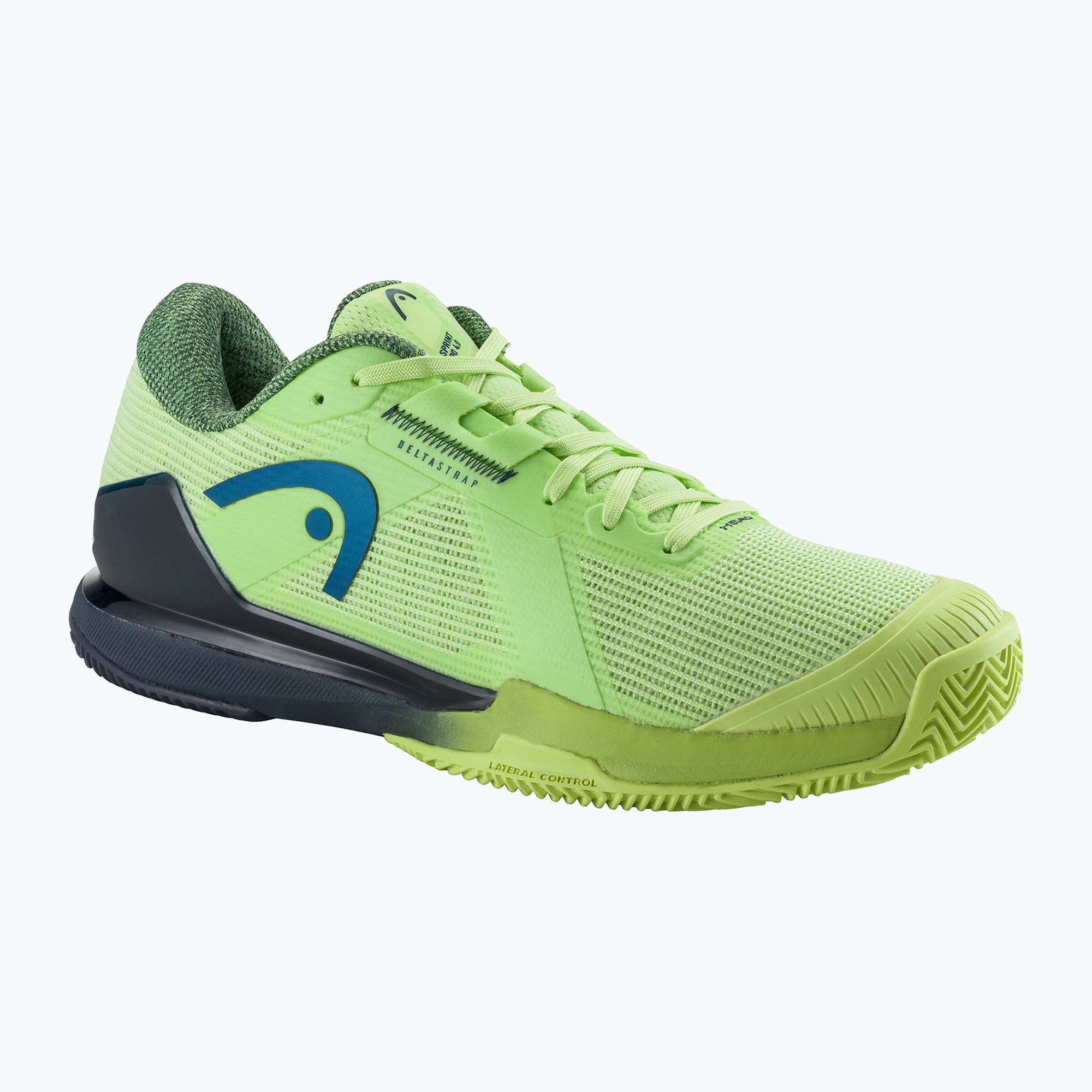 Men's tennis shoes HEAD Sprint Pro 4.0 Clay lime/ navy (45 EU)