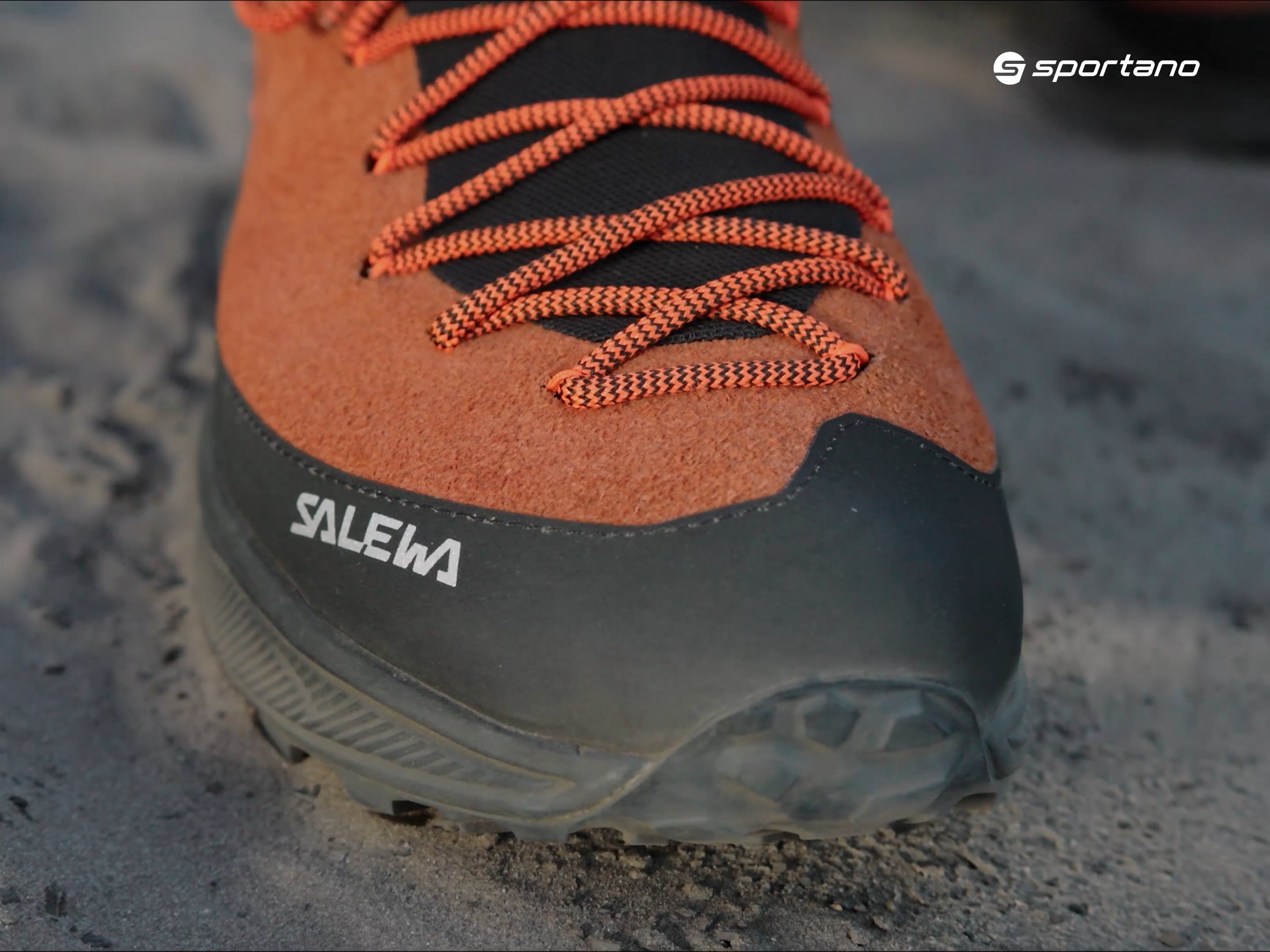 Salewa Dropline Leather men's hiking boots orange 00-0000061393