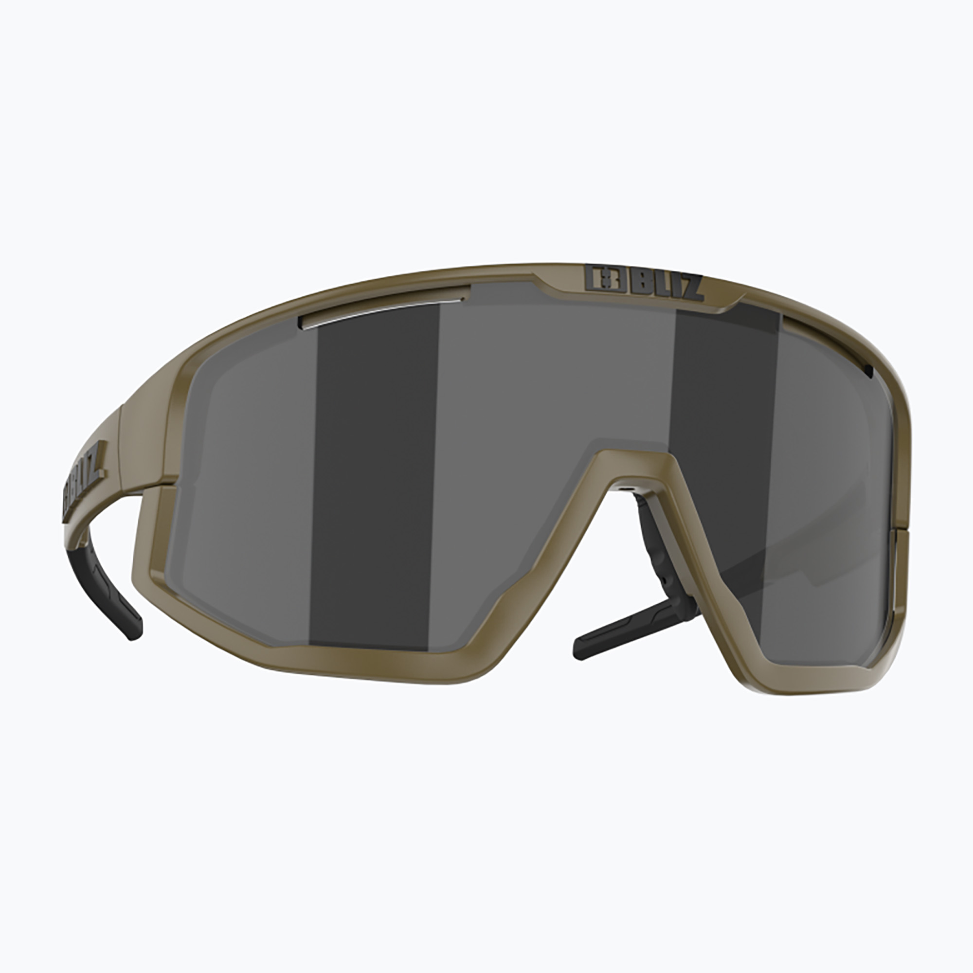 Bliz Vision matt camo green/smoke/silver mirror sunglasses