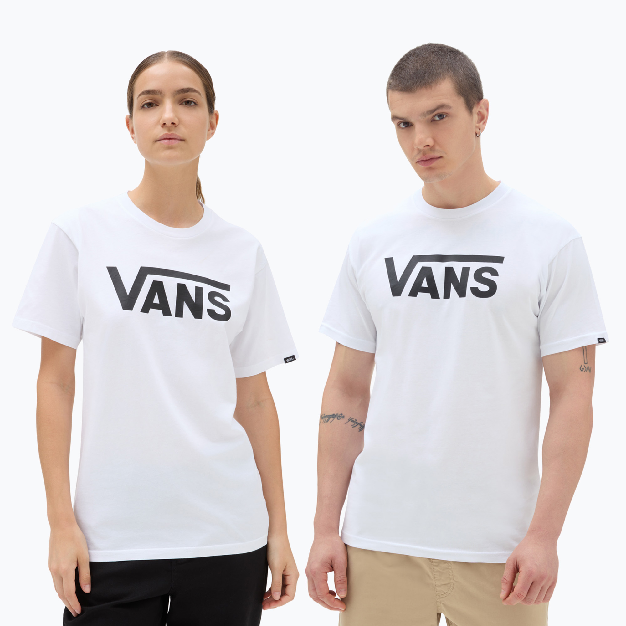 Men's Vans Mn Vans Classic white/black T-shirt (M)