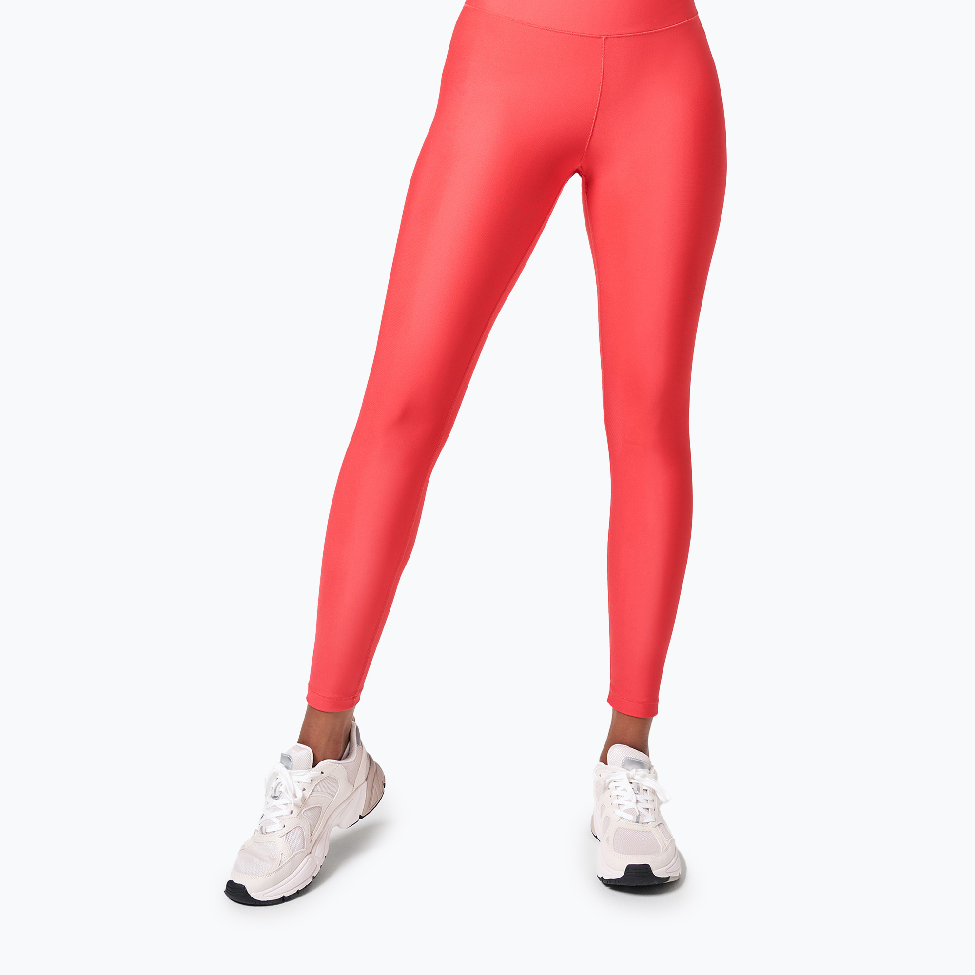 Women's training leggings Casall Graphic High Waist red 21568 (38)
