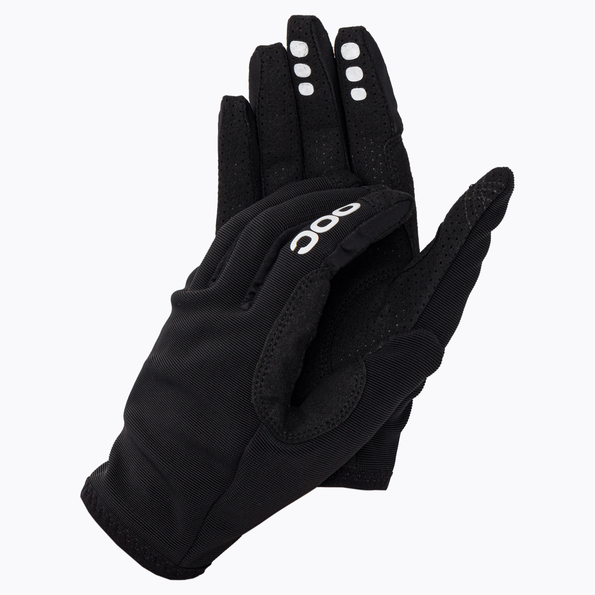 Cycling gloves POC Resistance Enduro uranium black/uranium black (L)