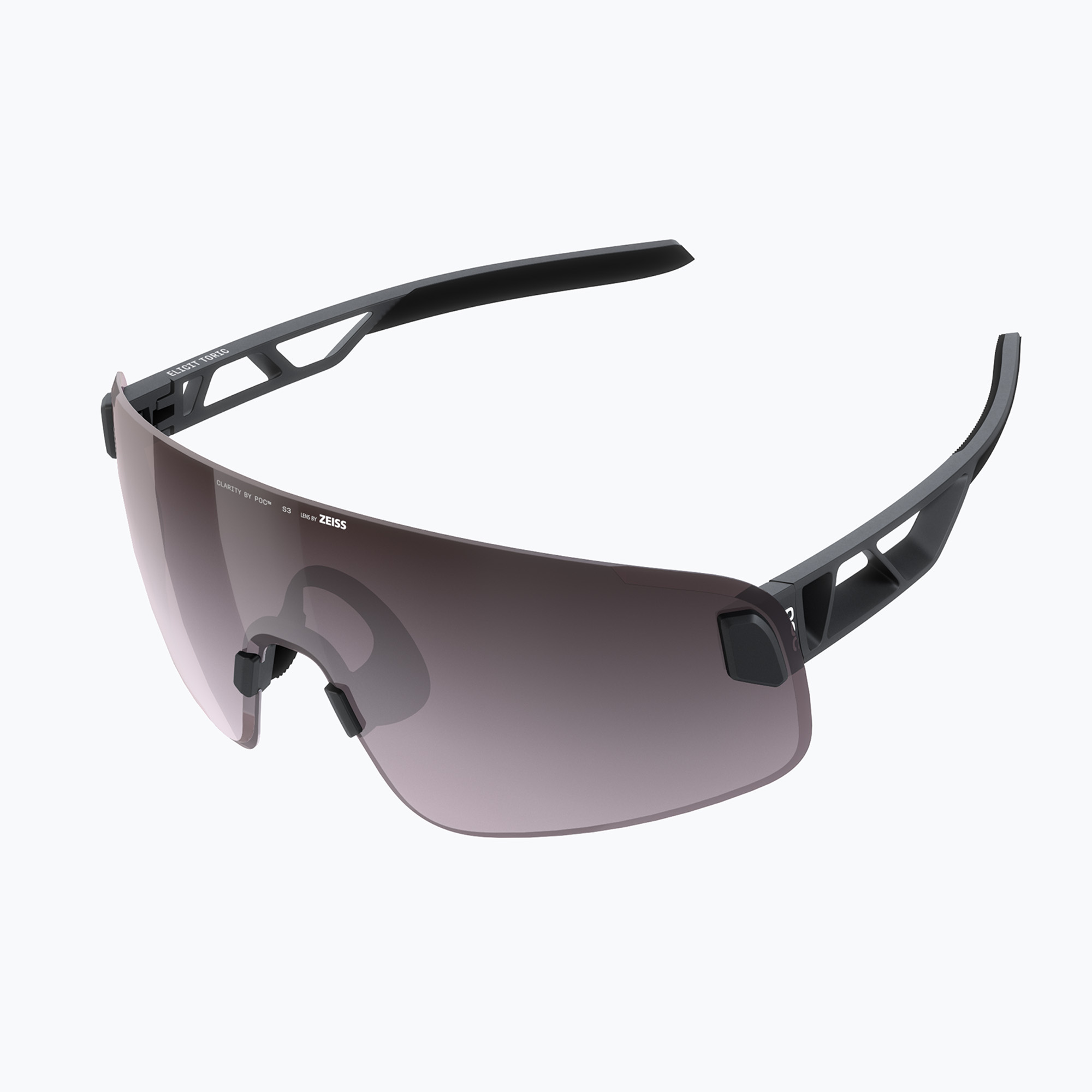 POC Elicit Toric sunglasses uranium black/clarity road/sunny silver
