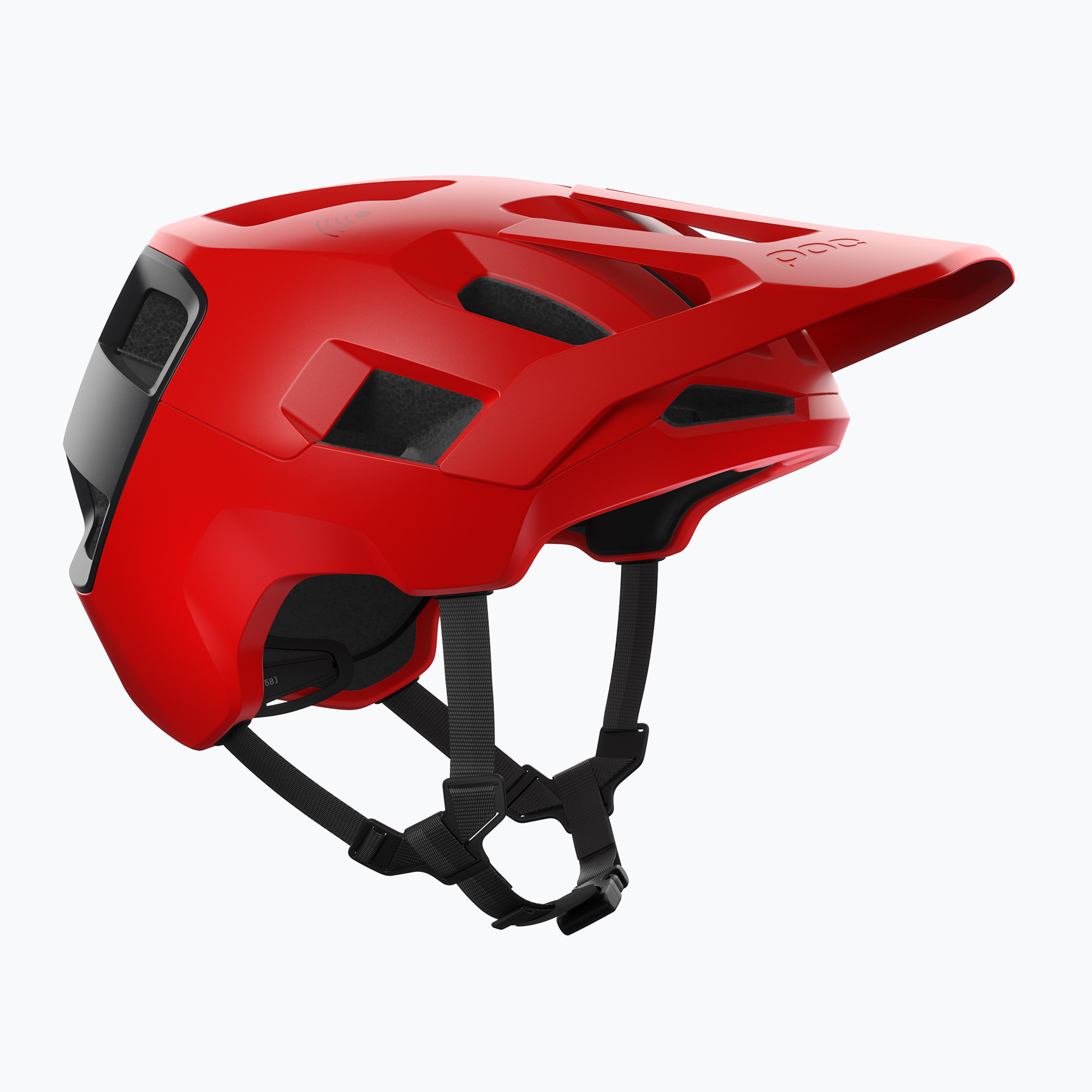 POC Kortal Race MIPS prismane red matt/uranium black matt bike helmet (59-62 cm (XL-XXL))