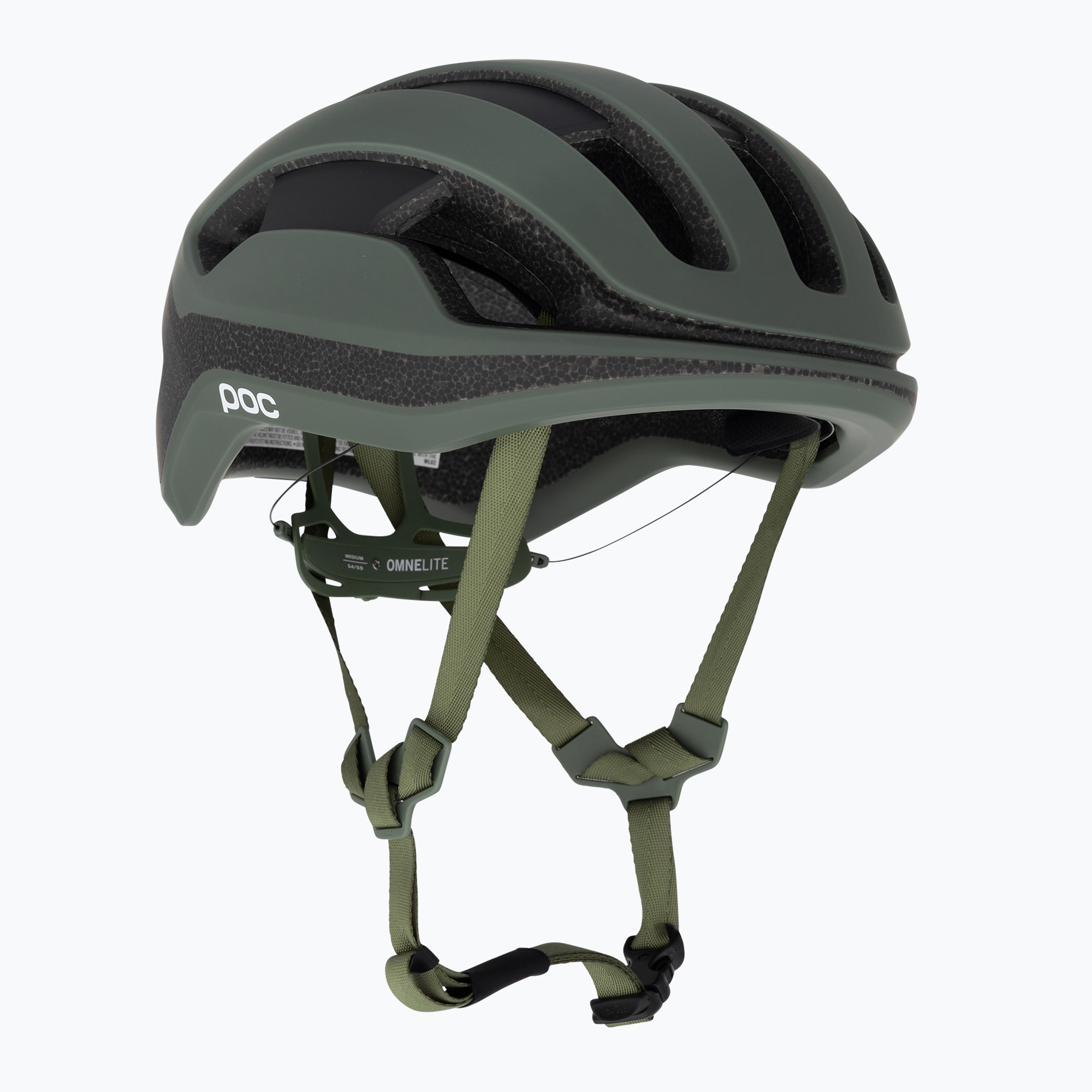 Bicycle helmet POC Omne Lite epidote green matt (54-59 cm (M))