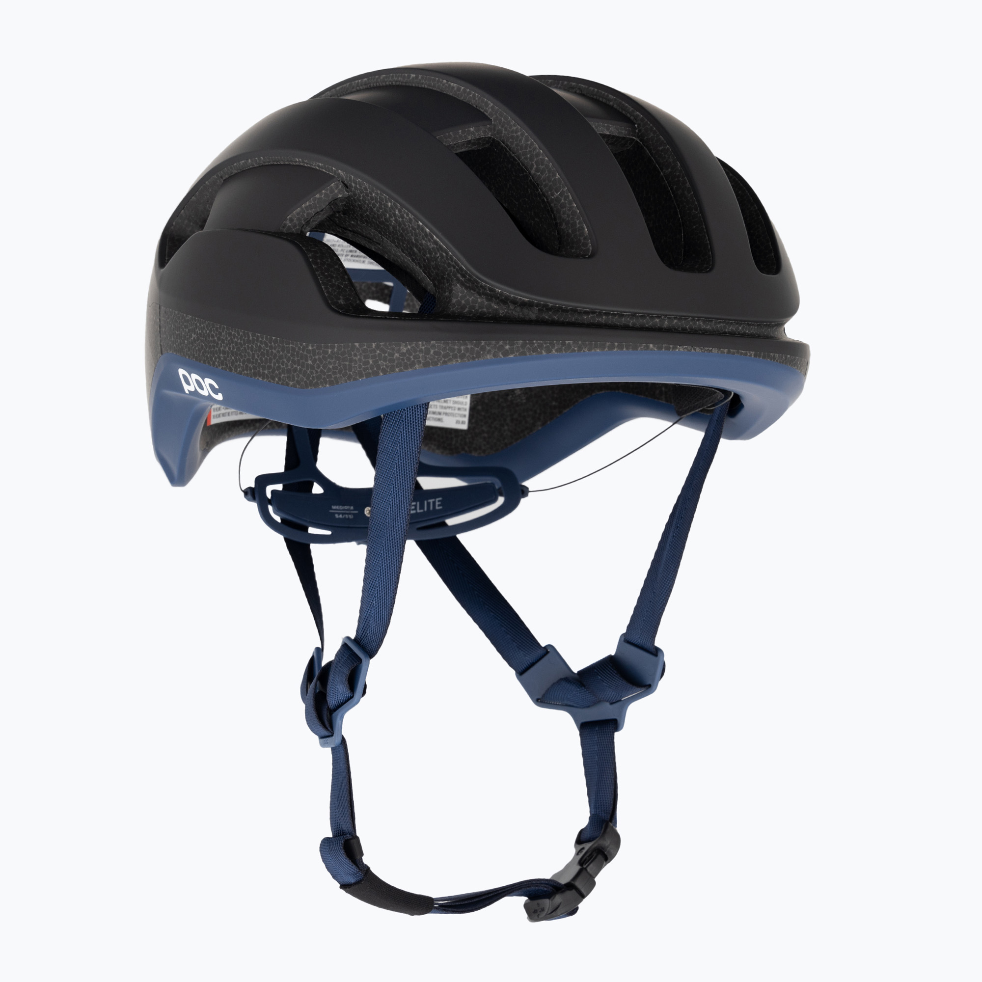 Bicycle helmet POC Omne Lite uranium black/lead blue matt (56-61 cm (L))