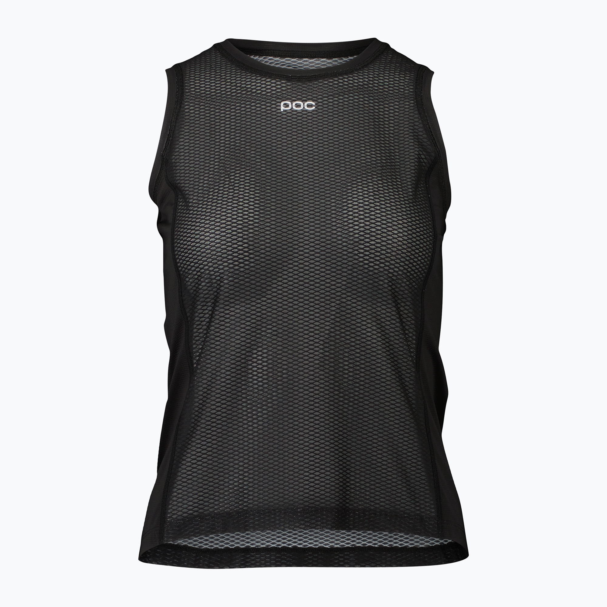 Women's cycling POC Essential Layer Vest uranium black (L)