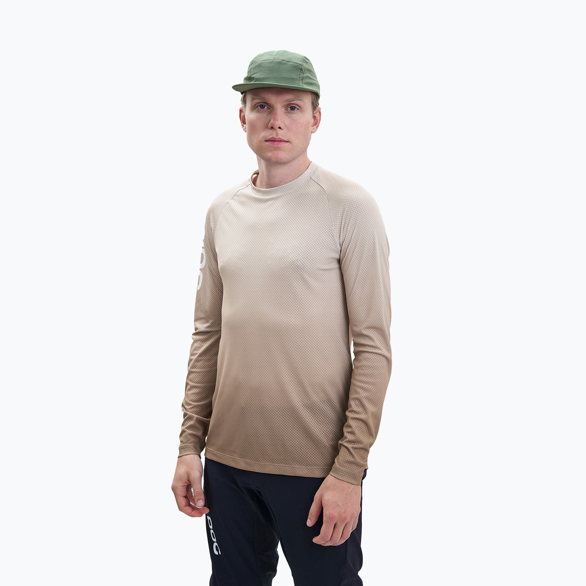 Men's cycling longsleeve POC Essential MTB Lite gradient jasper brown (XXL)