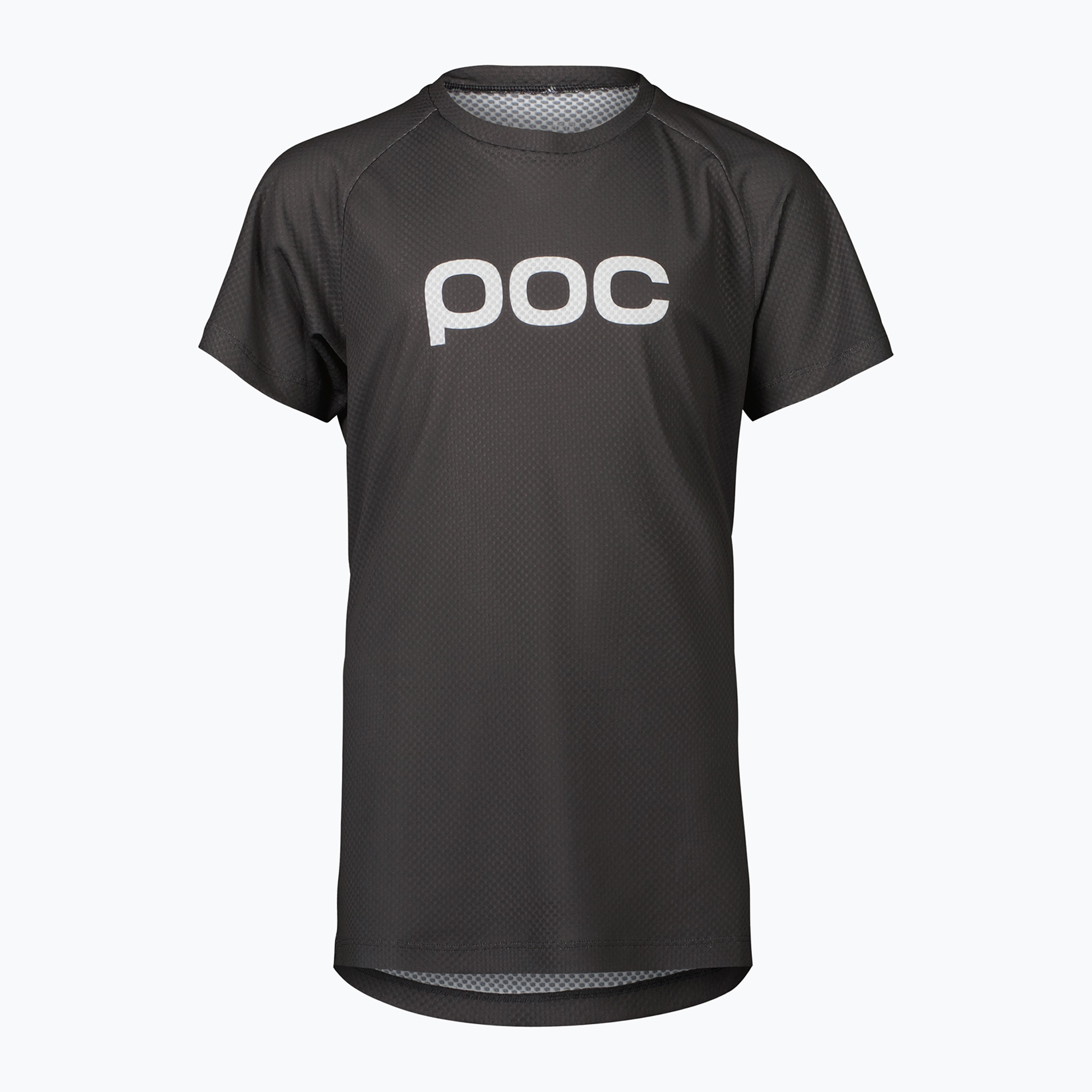 Children's cycling jersey POC Essential MTB sylvanite grey (160)