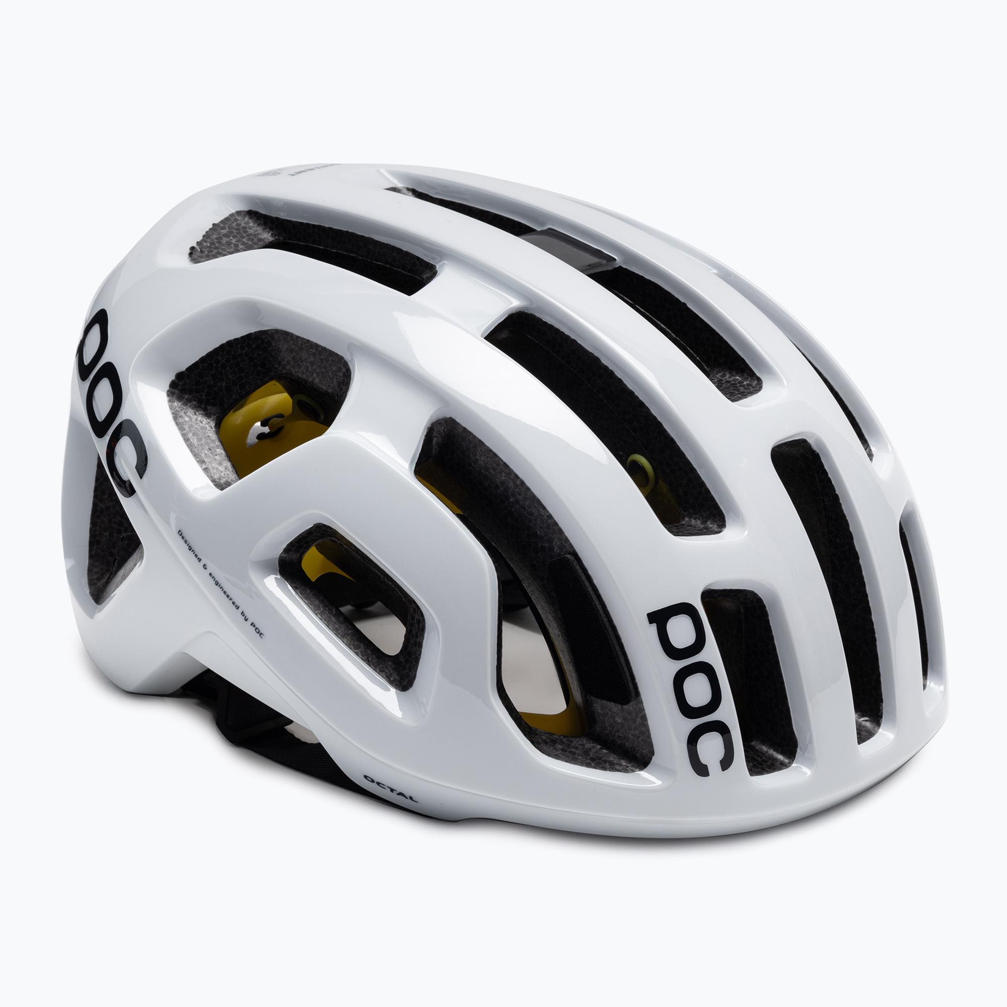 Bicycle helmet POC Octal MIPS hydrogen white (56-62 cm (L))