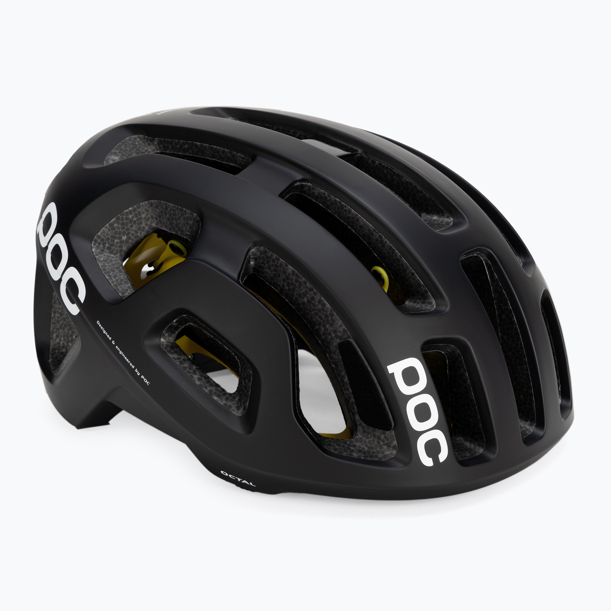 Bicycle helmet POC Octal MIPS uranium black matt (56-62 cm (L))