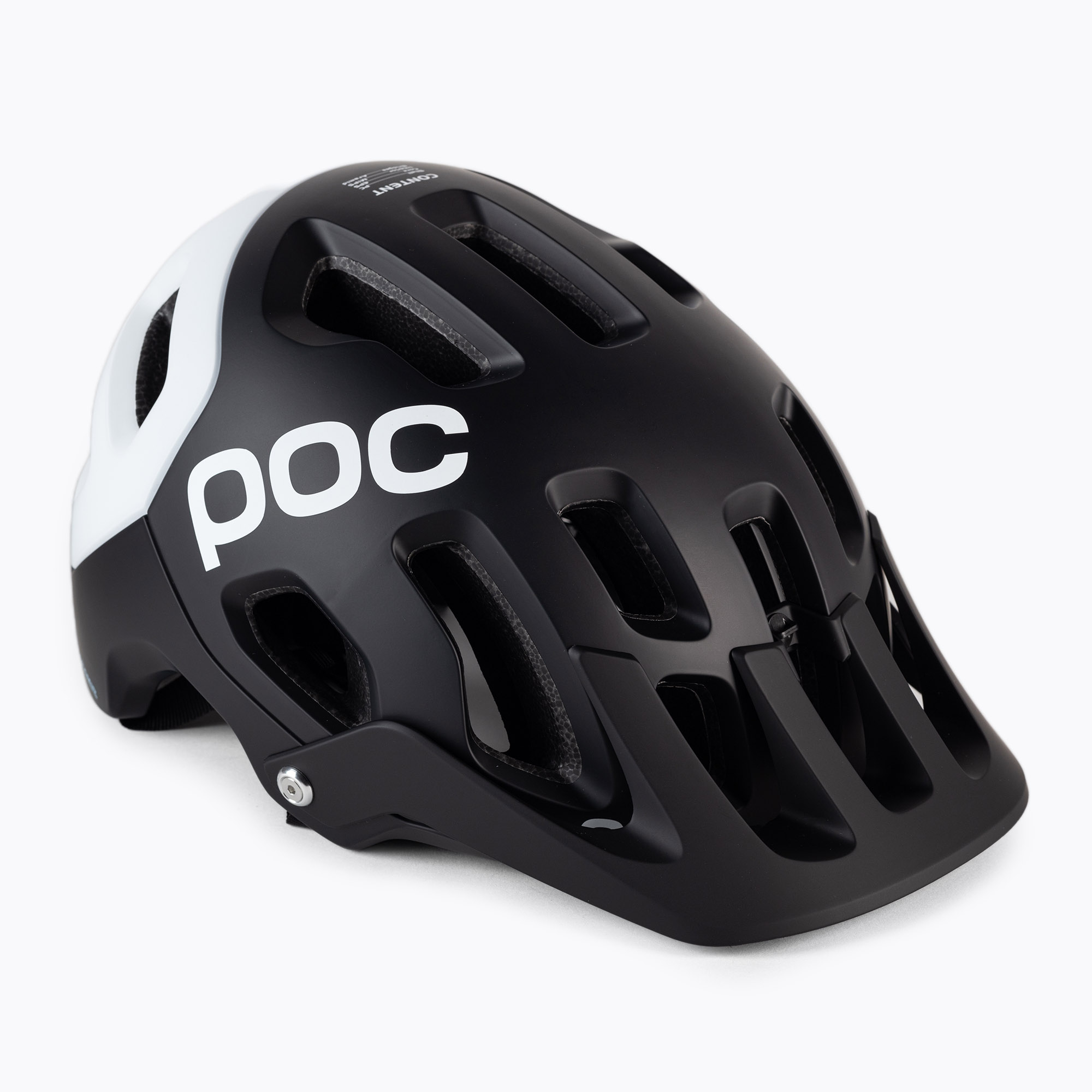 Bicycle helmet POC Tectal Race MIPS uranium black/hydrogen white matt (51-54 cm (S))