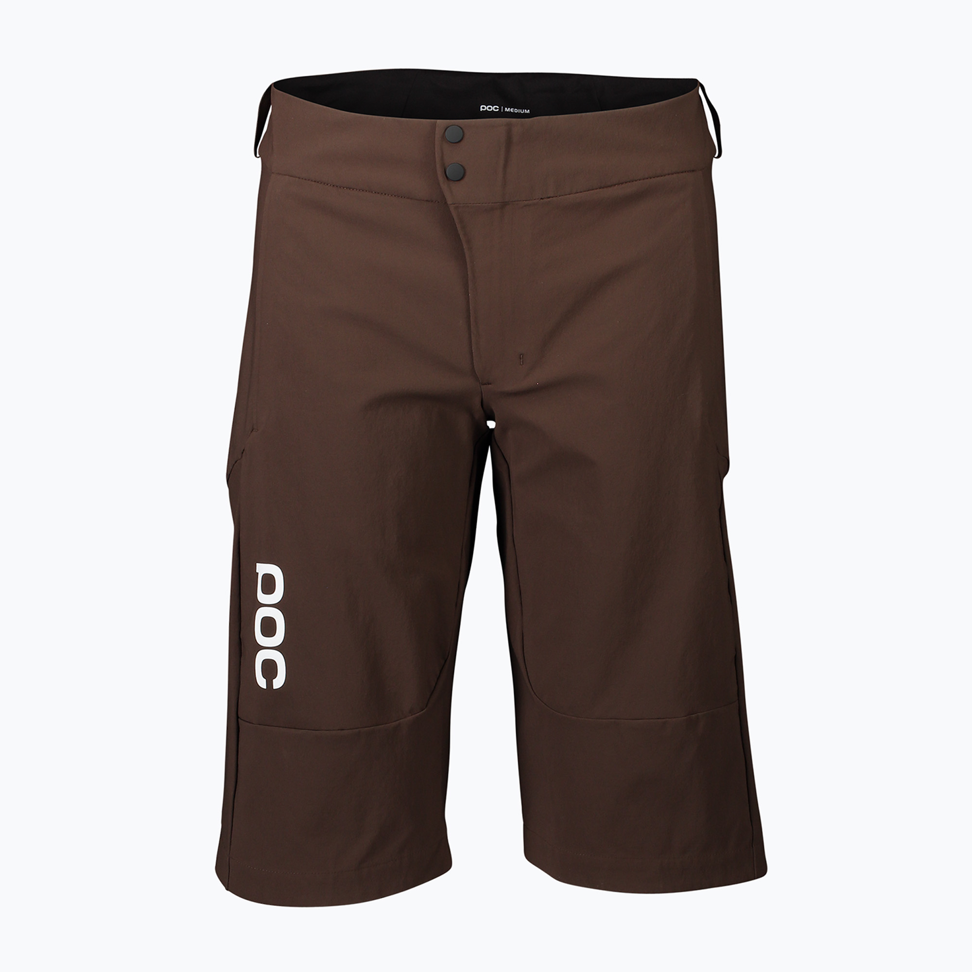 Women's cycling shorts POC Essential MTB axinite brown (S)