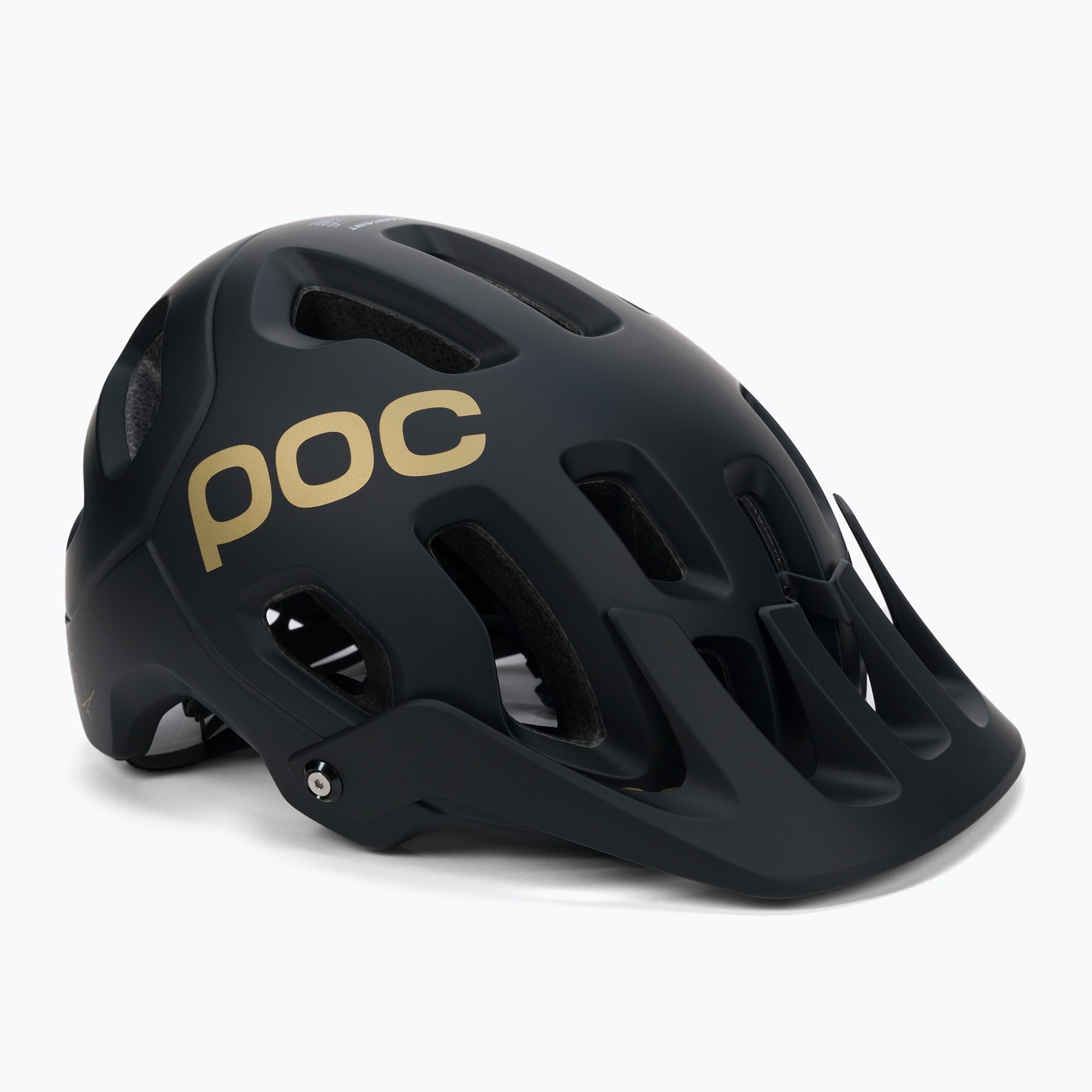 Bicycle helmet POC Tectal Fabio Ed. uranium black matt/gold (51-54 cm (S))
