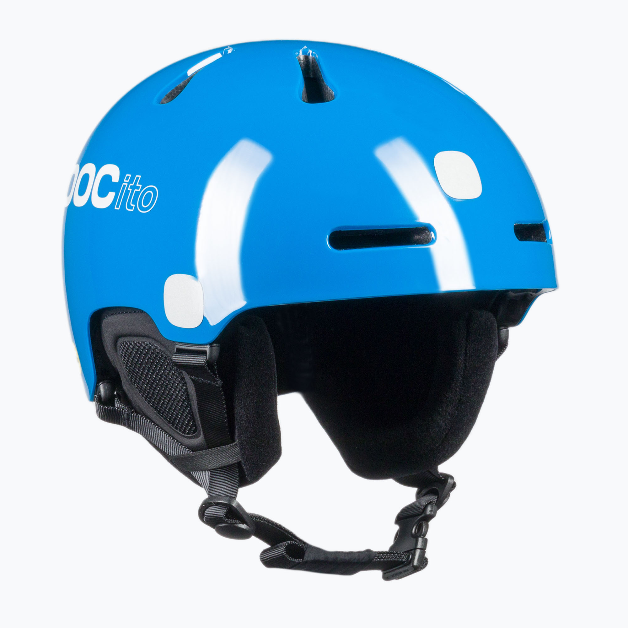 Children's ski helmets POC POCito Fornix MIPS fluorescent blue (51-54 cm (XS-S))