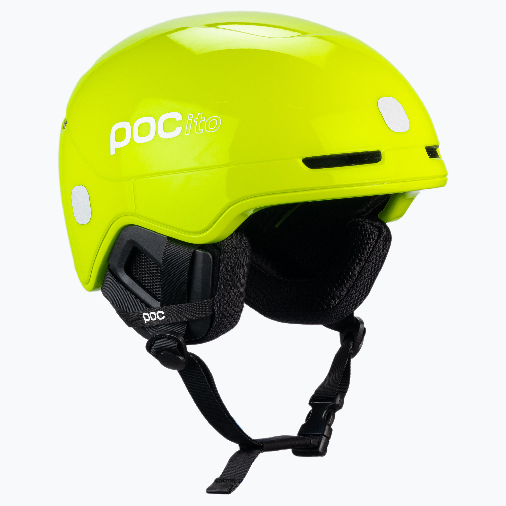 Children's ski helmets POC POCito Obex MIPS fluorescent yellow/green (51-54 cm (XS-S))