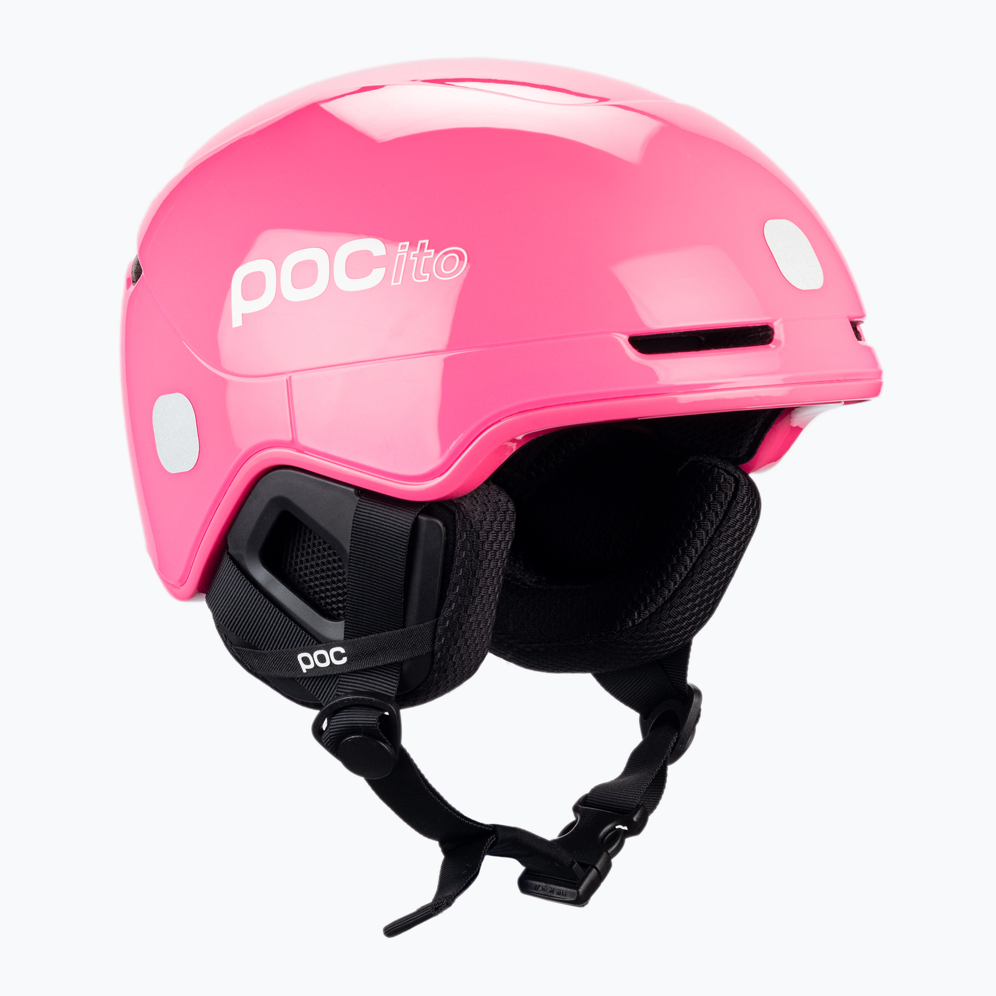 Children's ski helmets POC POCito Obex MIPS fluorescent pink (55-58 cm (M-L))
