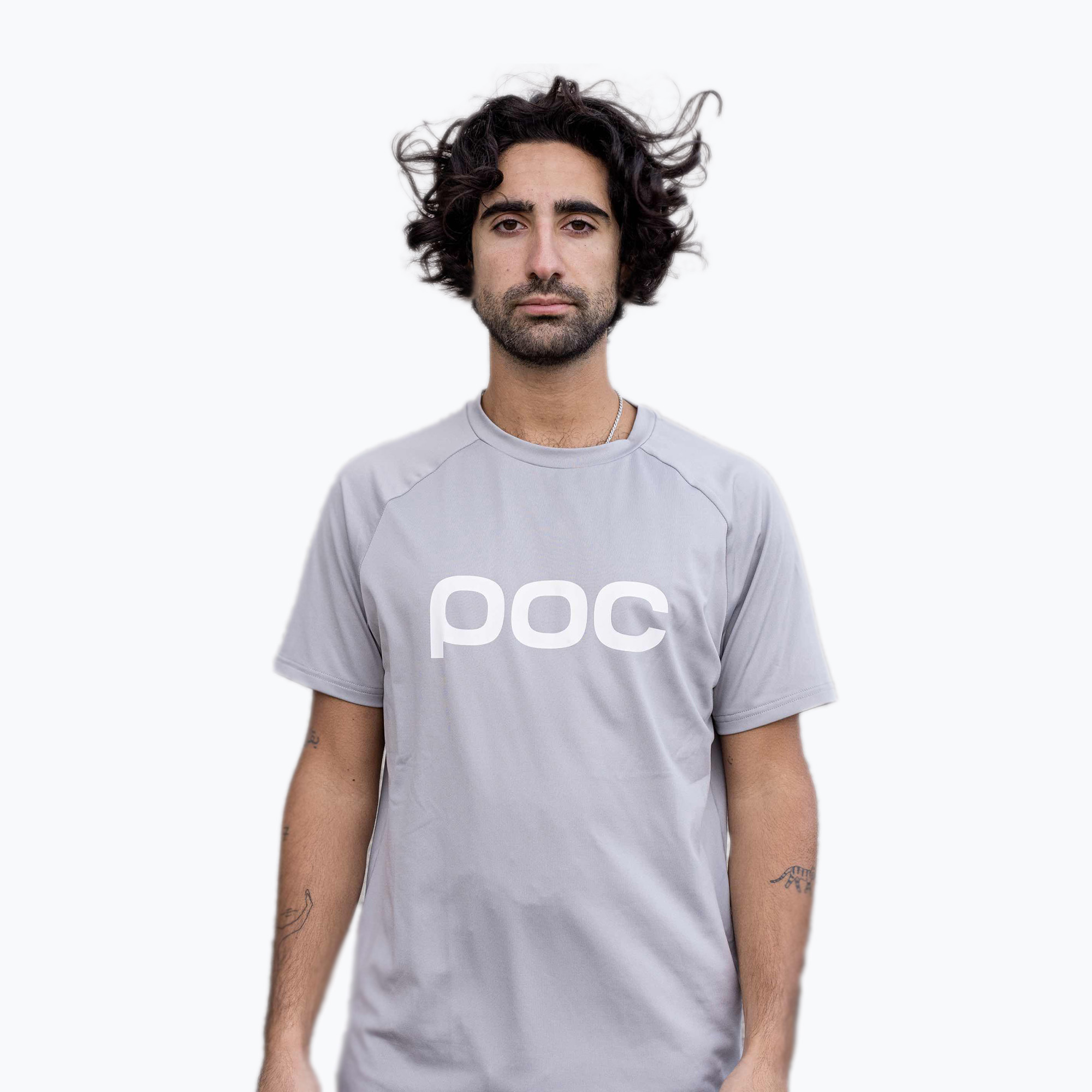 Men's cycling jersey POC Reform Enduro Tee alloy grey (XL)