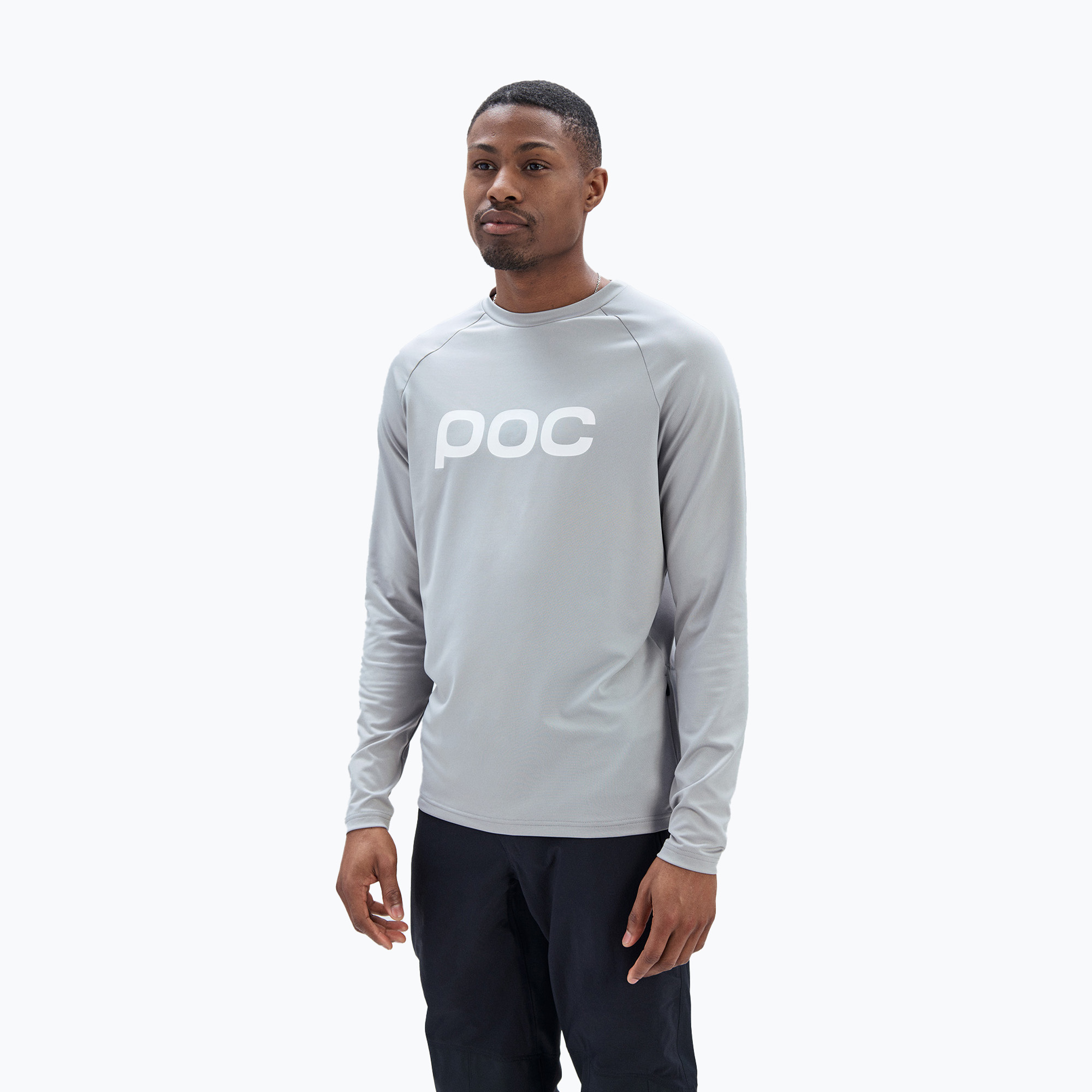 Men's cycling longsleeve POC Reform Enduro Jersey alloy grey (L)