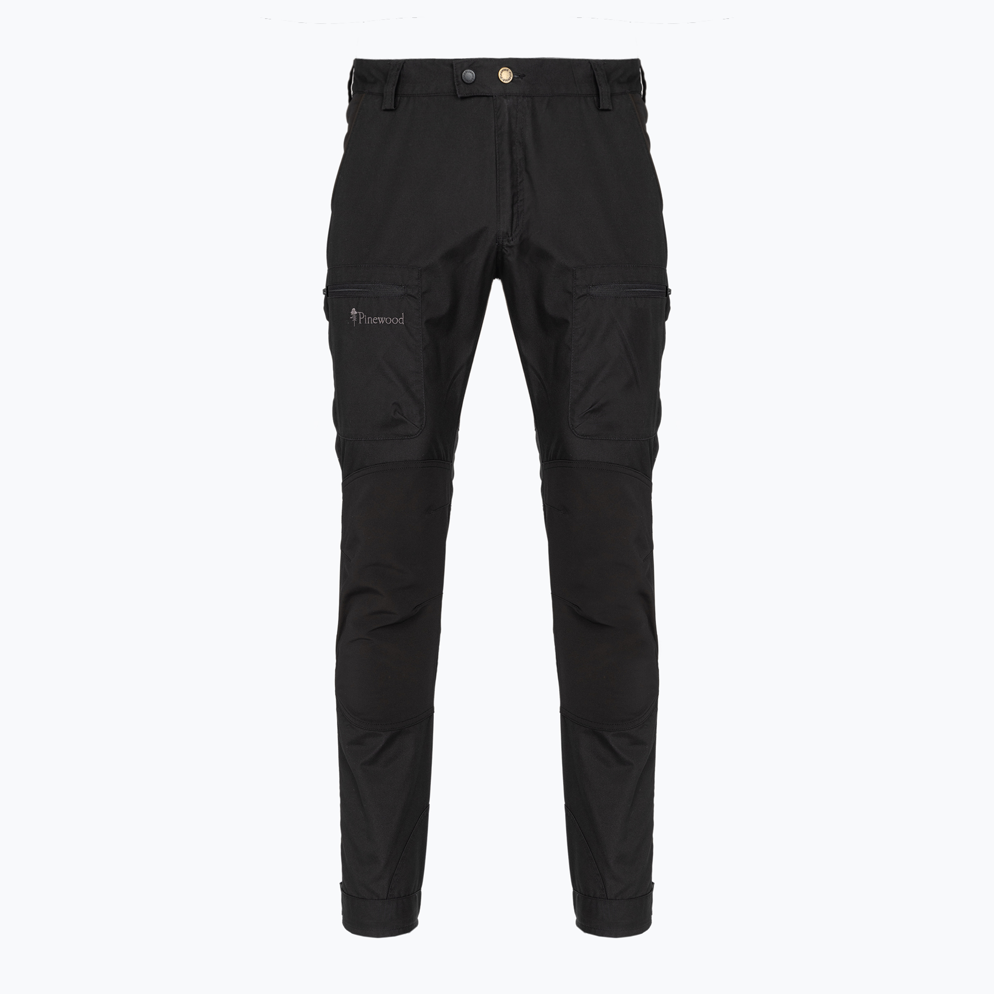 Men's trekking trousers Pinewood Caribou TC black/black (52)