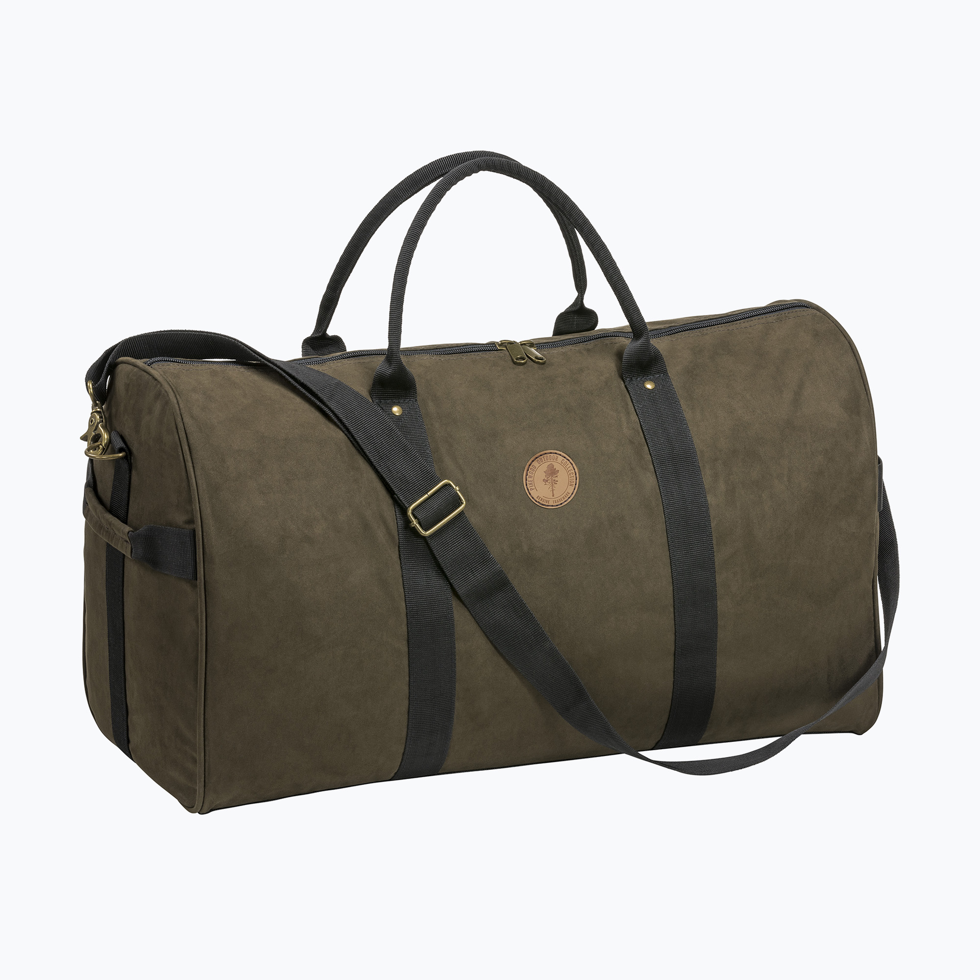 Pinewood Prestwick Exclusive Weekend Bag 35 l suedebrown / black (35 l)