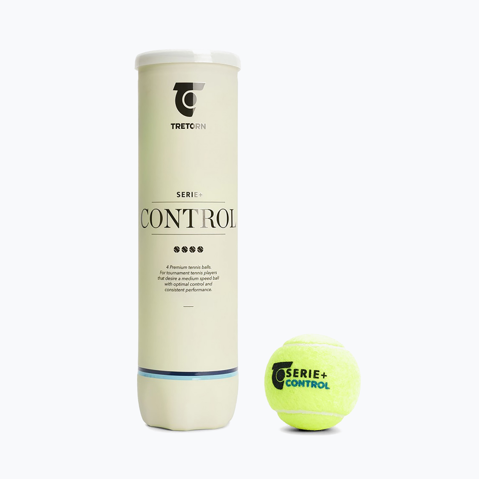 Tretorn Serie+ Control tennis balls 4 pcs yellow 3T011 473603