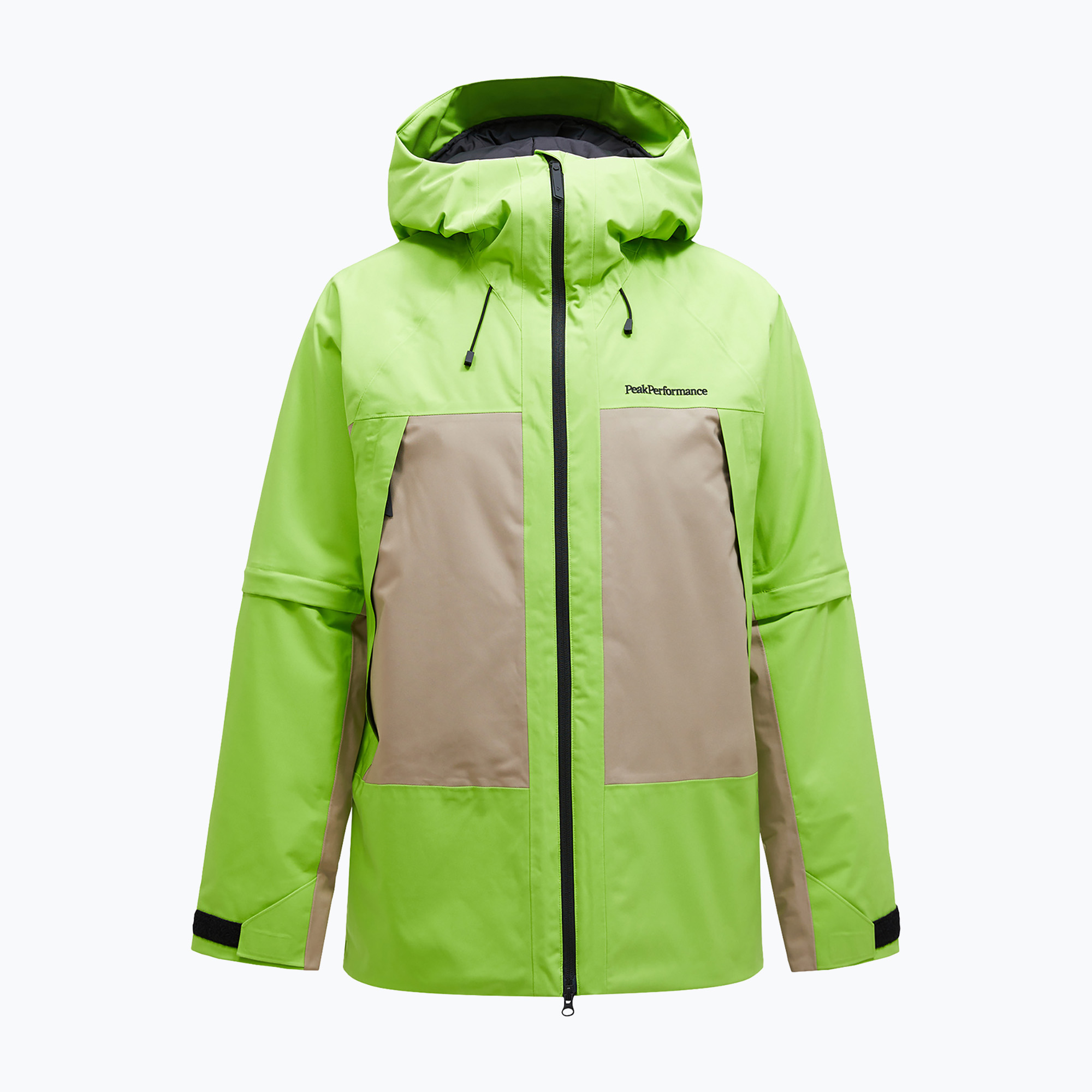 Men's Peak Performance Edge Insulated stand out green ski jacket (L)