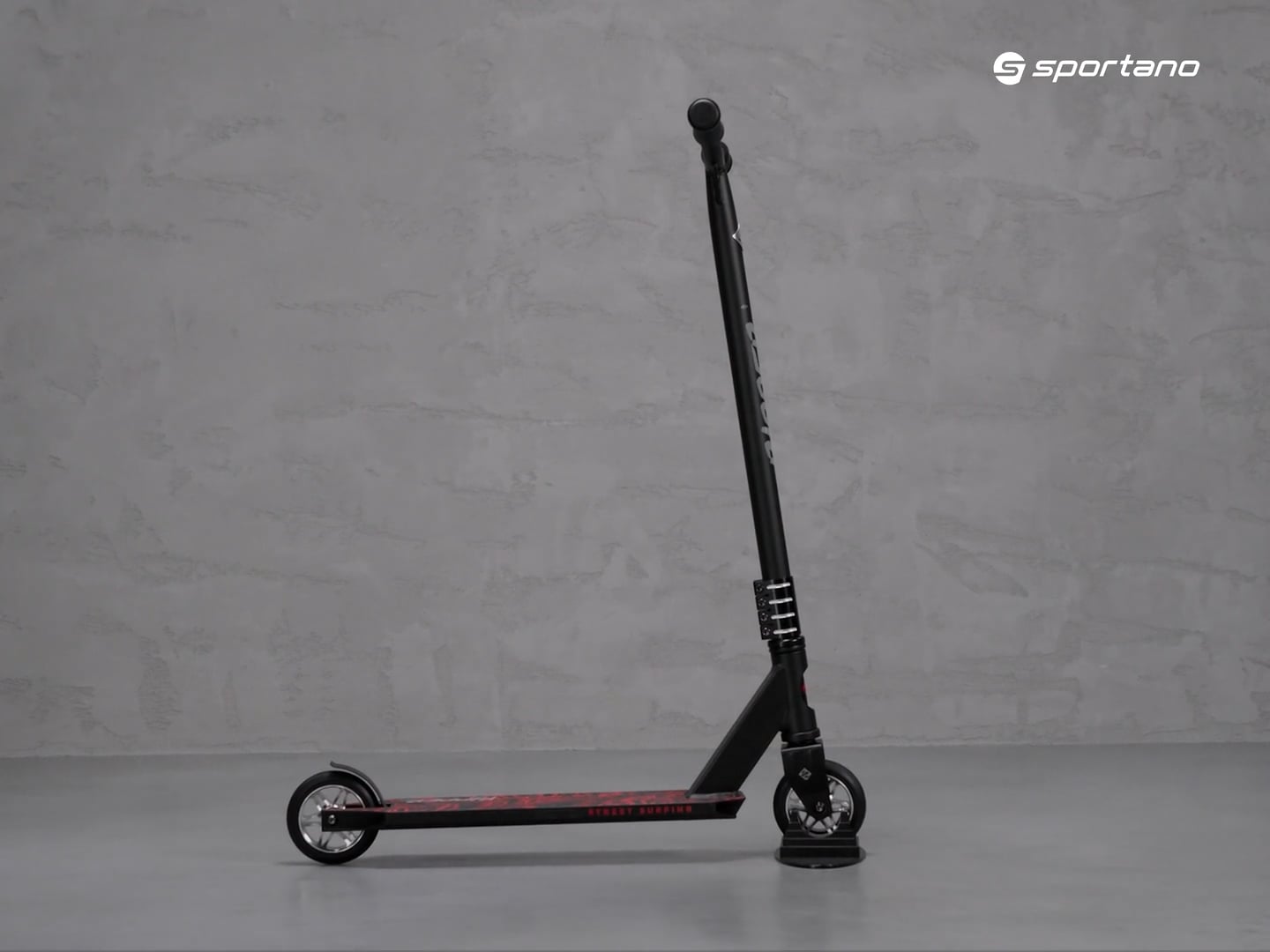 Street Surfing Stunt Scooter Ripper freestyle scooter black and red