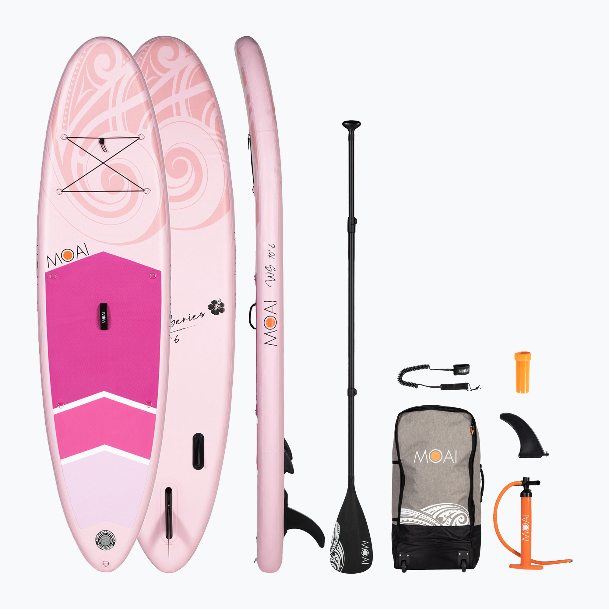 MOAI Woman Series 10'6''x32''x6'' pink SUP board M-21106WS (323 cm)
