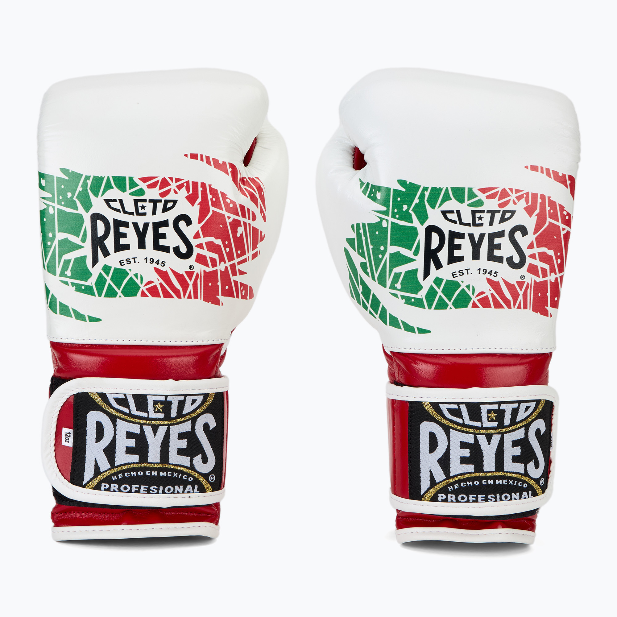 Cleto Reyes Velcro Sparring boxing gloves red/white green red