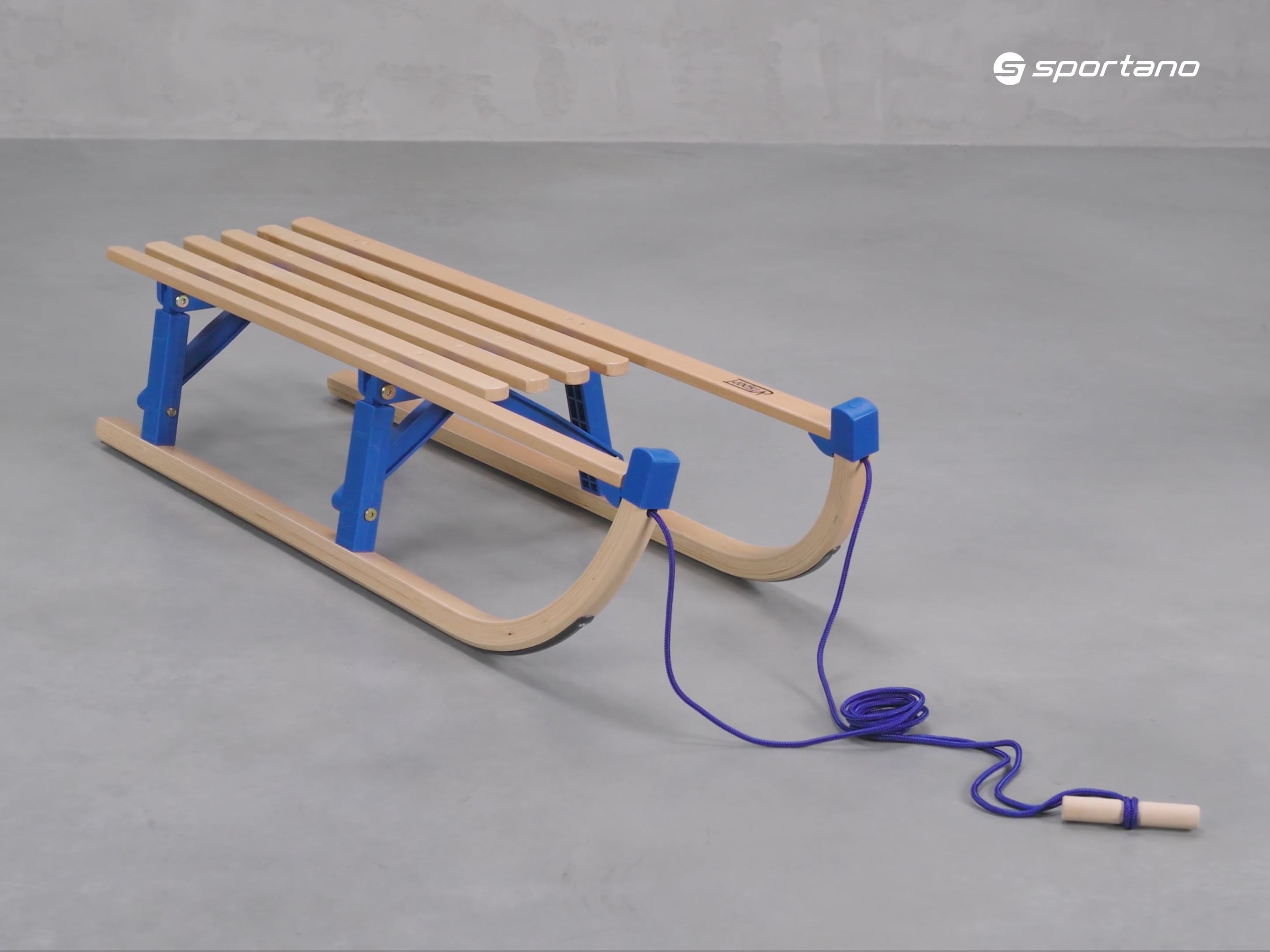 VT-Sport Davos 100 brown folding sled DKV 73100