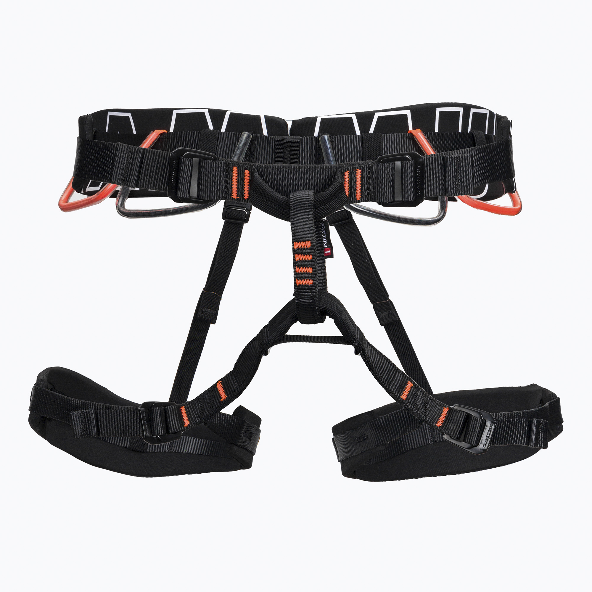 Mammut 4 Slide climbing harness black 2020-01020-0001-120 (XS-M)