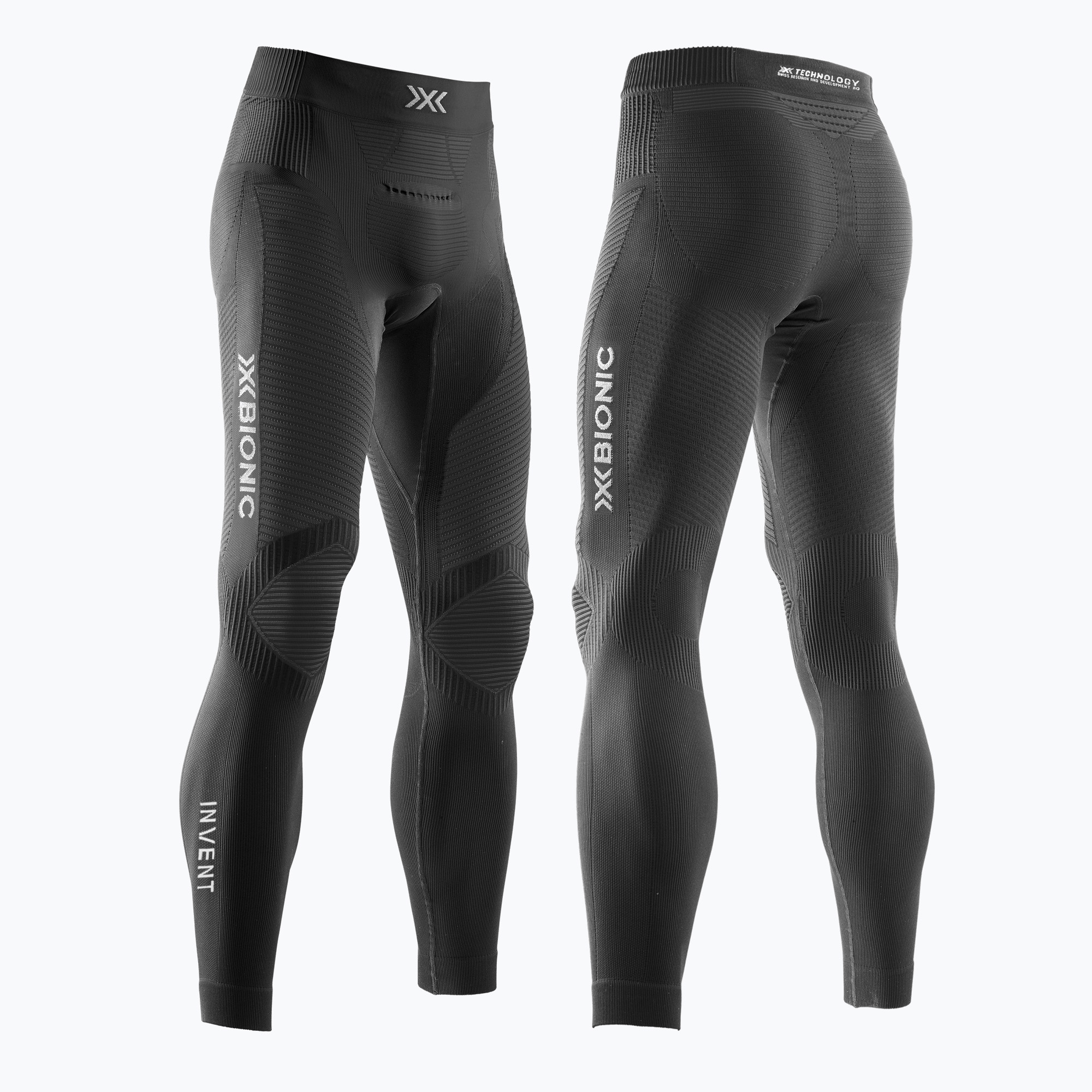 Men's X-Bionic Invent 4.0 Run Speed thermal pants black INRP05W19M (XL)