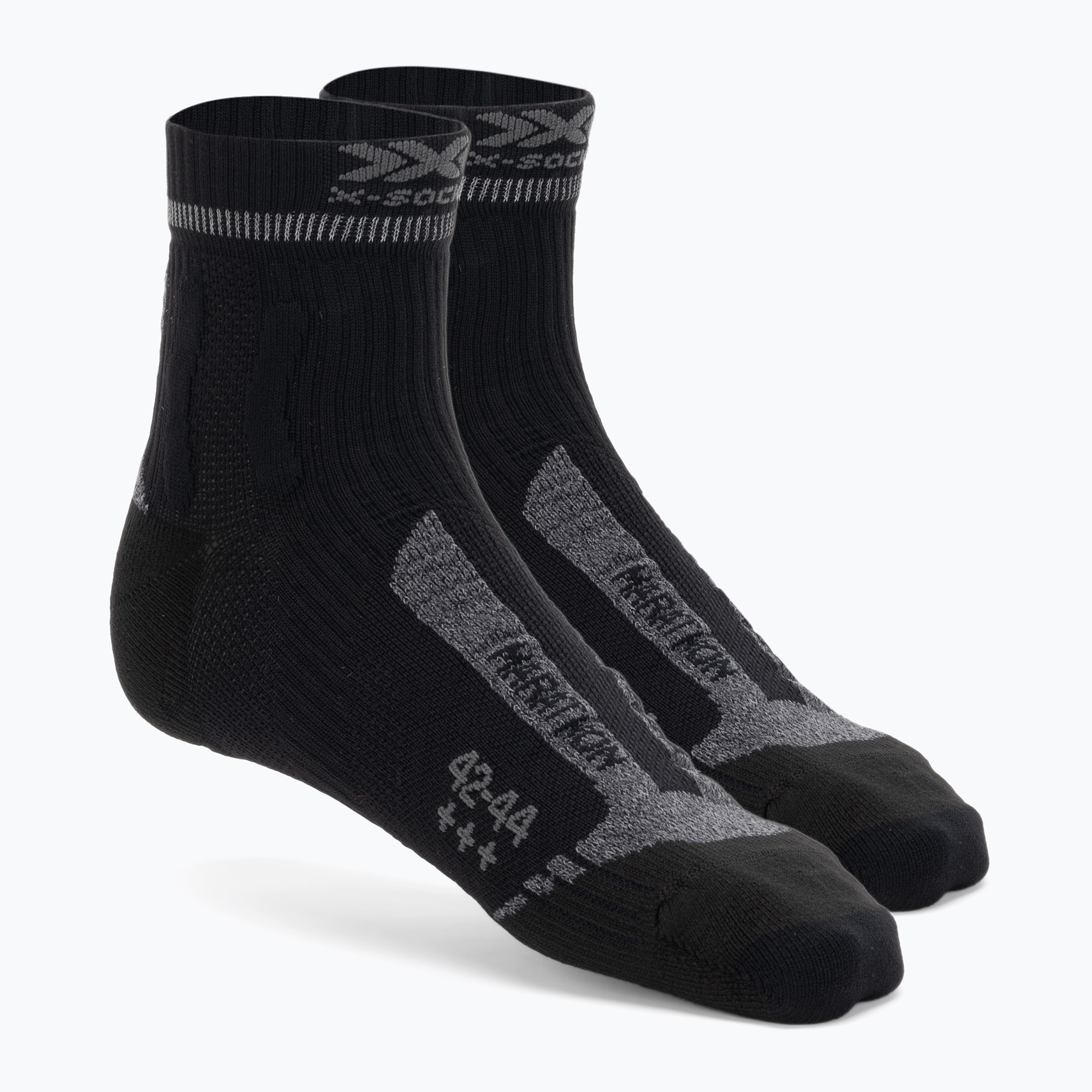 Men's X-Socks Marathon Energy 4.0 running socks opal black/dolomite grey (35-38 EU)