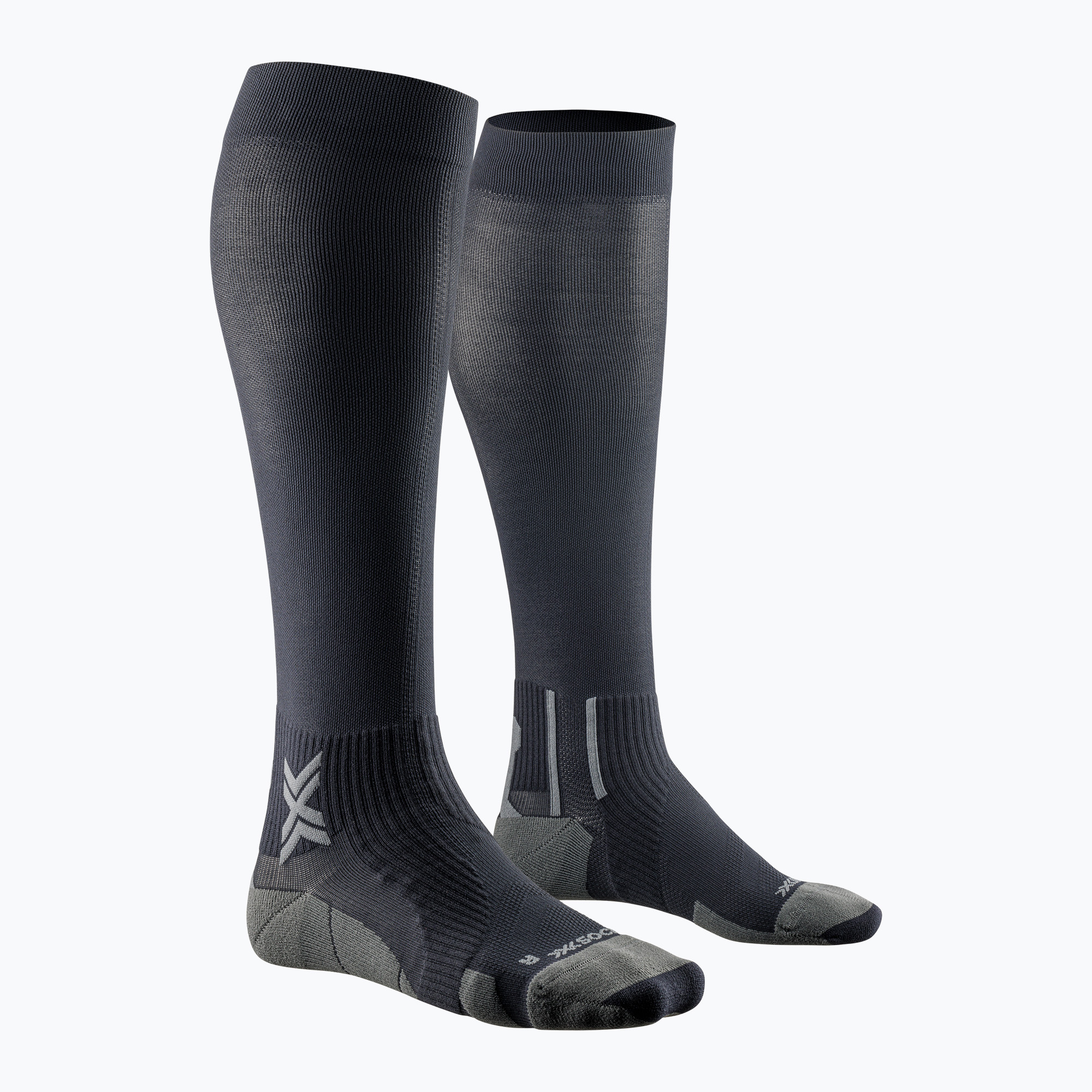 Men's socks X-Socks Run Perform OTC black/charcoal (42-44 EU)