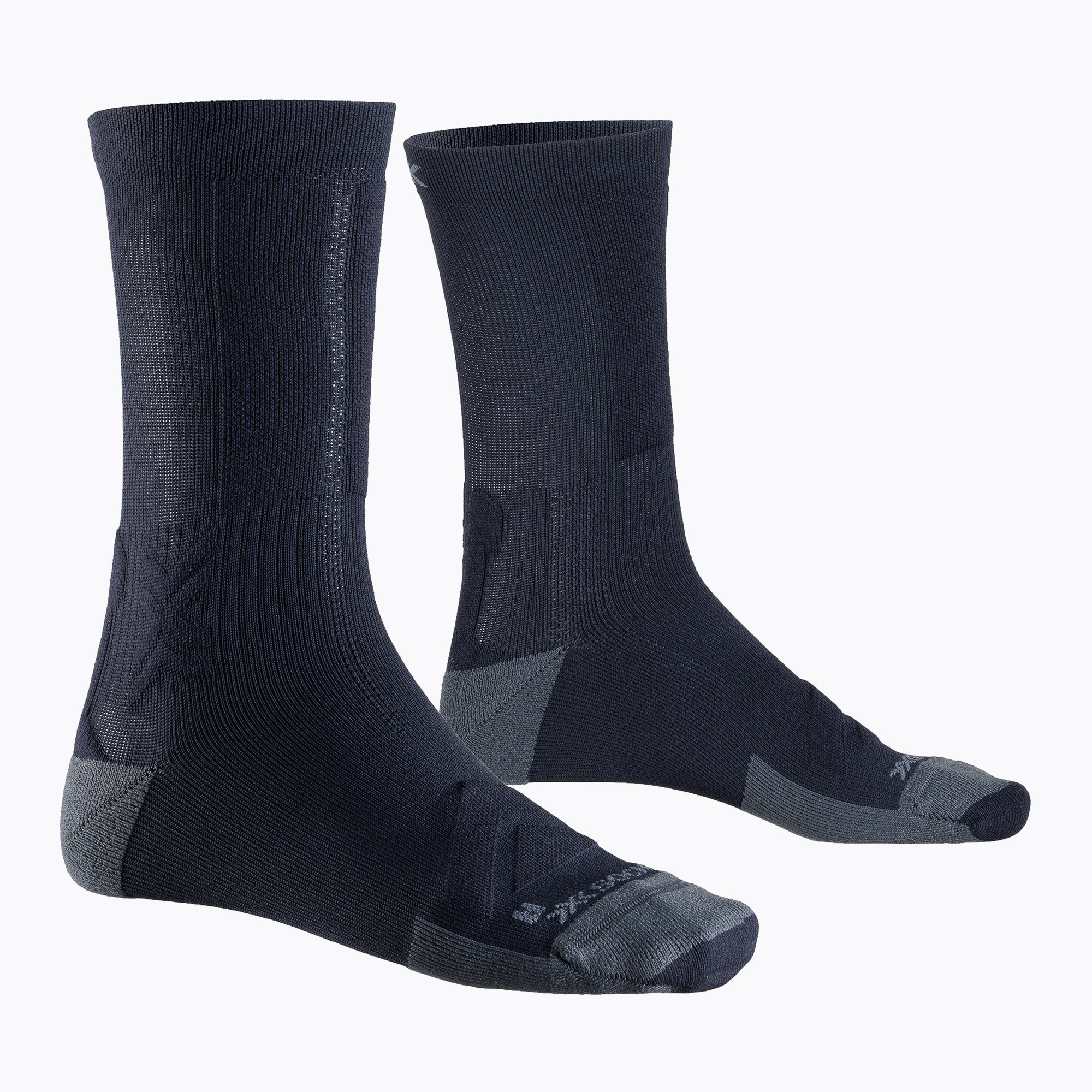 X-Socks Gravel Discover Crew black/charcoal socks (45-47 EU)