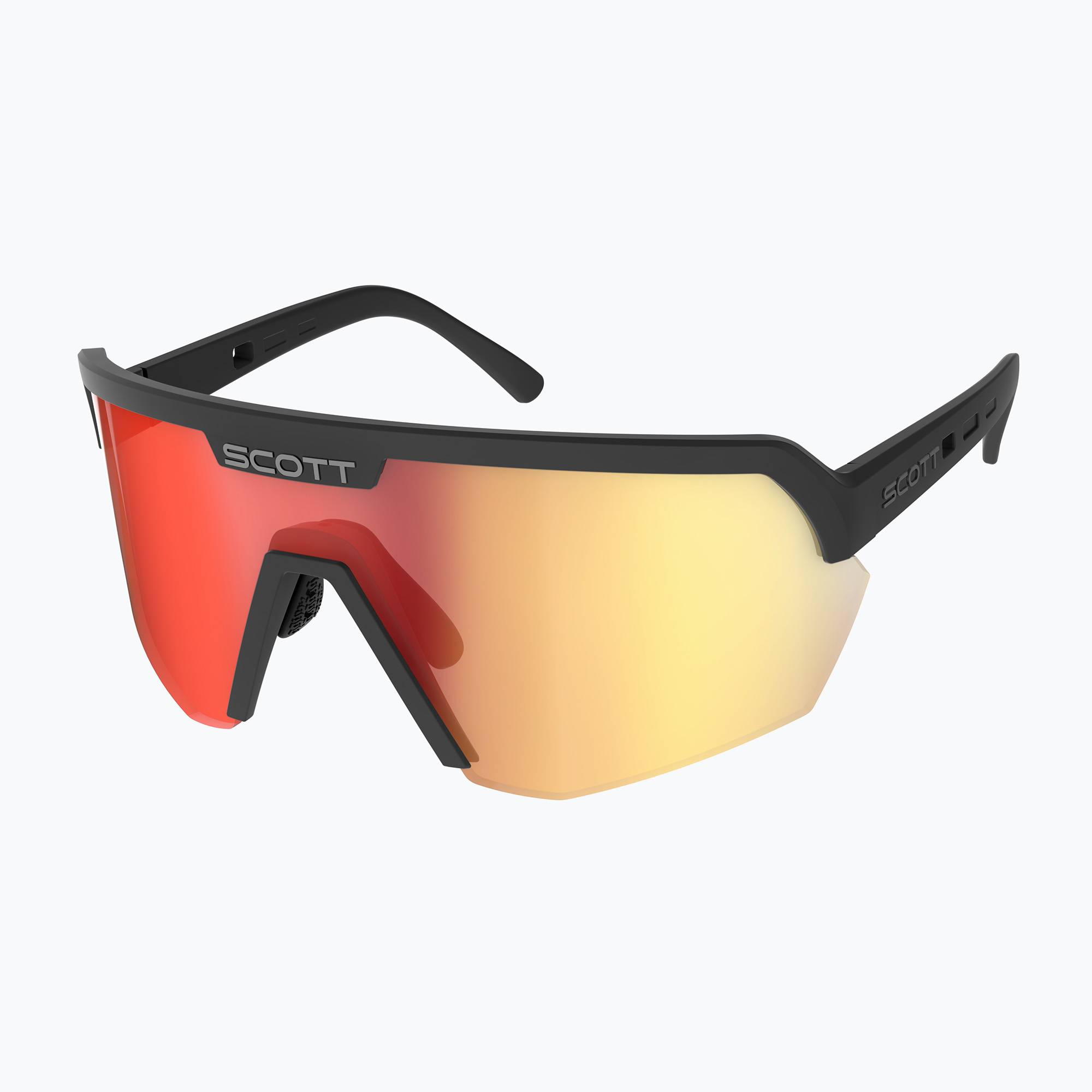 SCOTT Sport Shield black/red chrome sunglasses